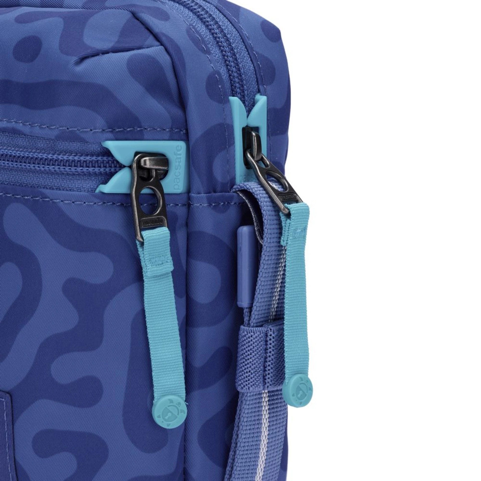 Сумка через плече антизлодій Pacsafe GO Micro Crossbody - Небесно-блакитний