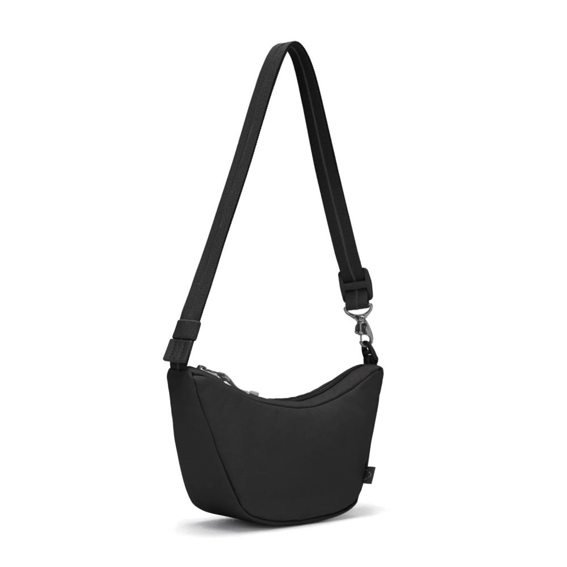 Сумка через плече антизлодій Pacsafe GO Lunar Crossbody - Насичений чорний
