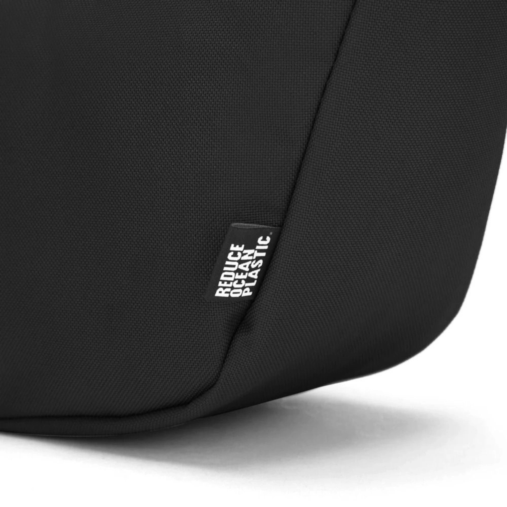 Сумка через плече антизлодій Pacsafe GO Lunar Crossbody - Насичений чорний