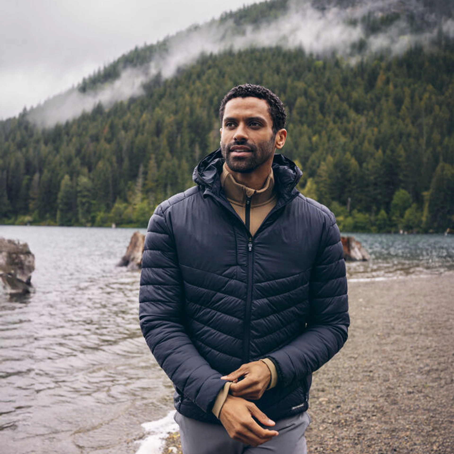 Куртка чоловіча Cutter&Buck Mount Adams Jkt - Темно-синій / 3XL