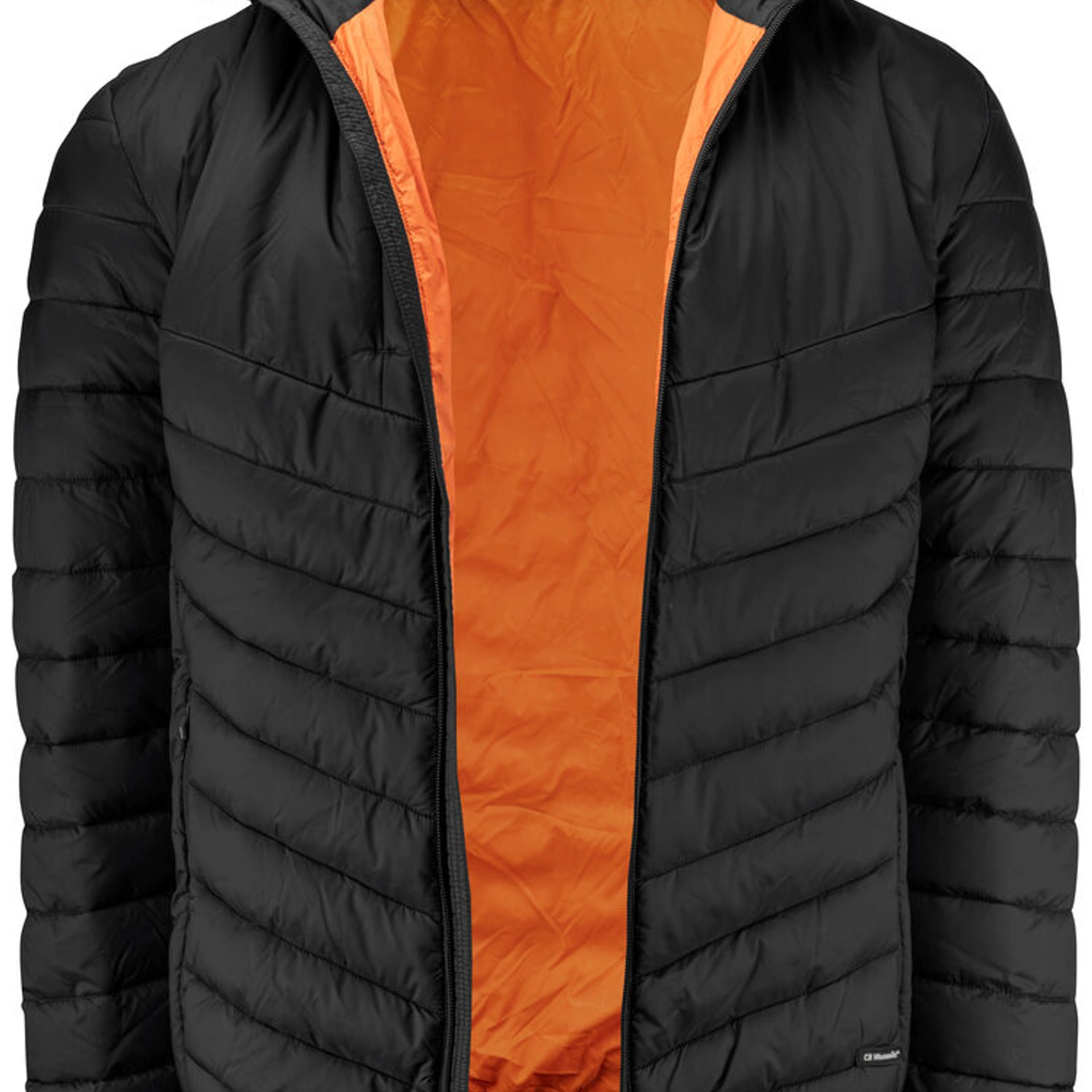 Куртка чоловіча Cutter&Buck Mount Adams Jkt - Чорний / помаранчевий / 3XL