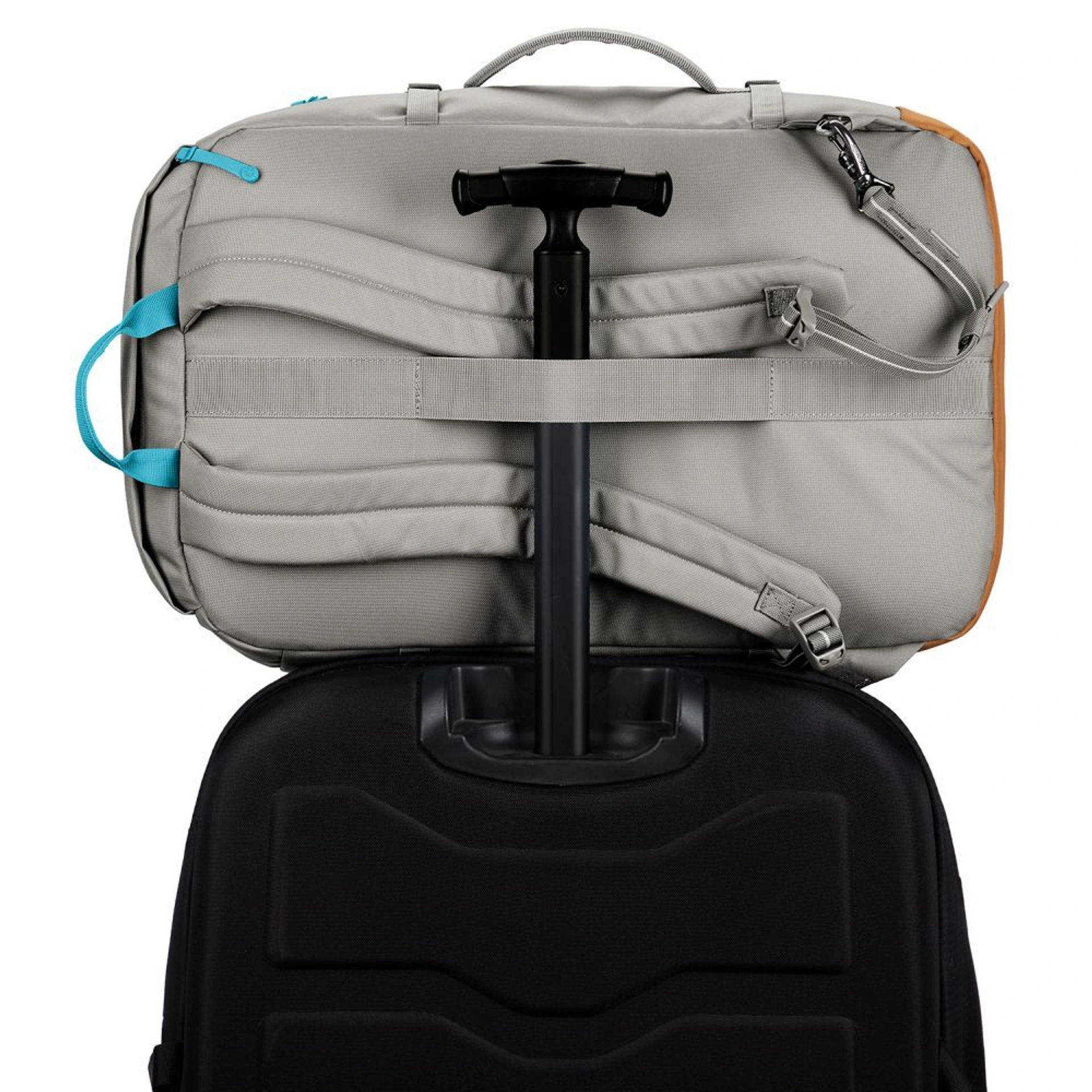 Рюкзак-сумка антизлодій Pacsafe GO Carry-on 44 - Сірий / блакитний