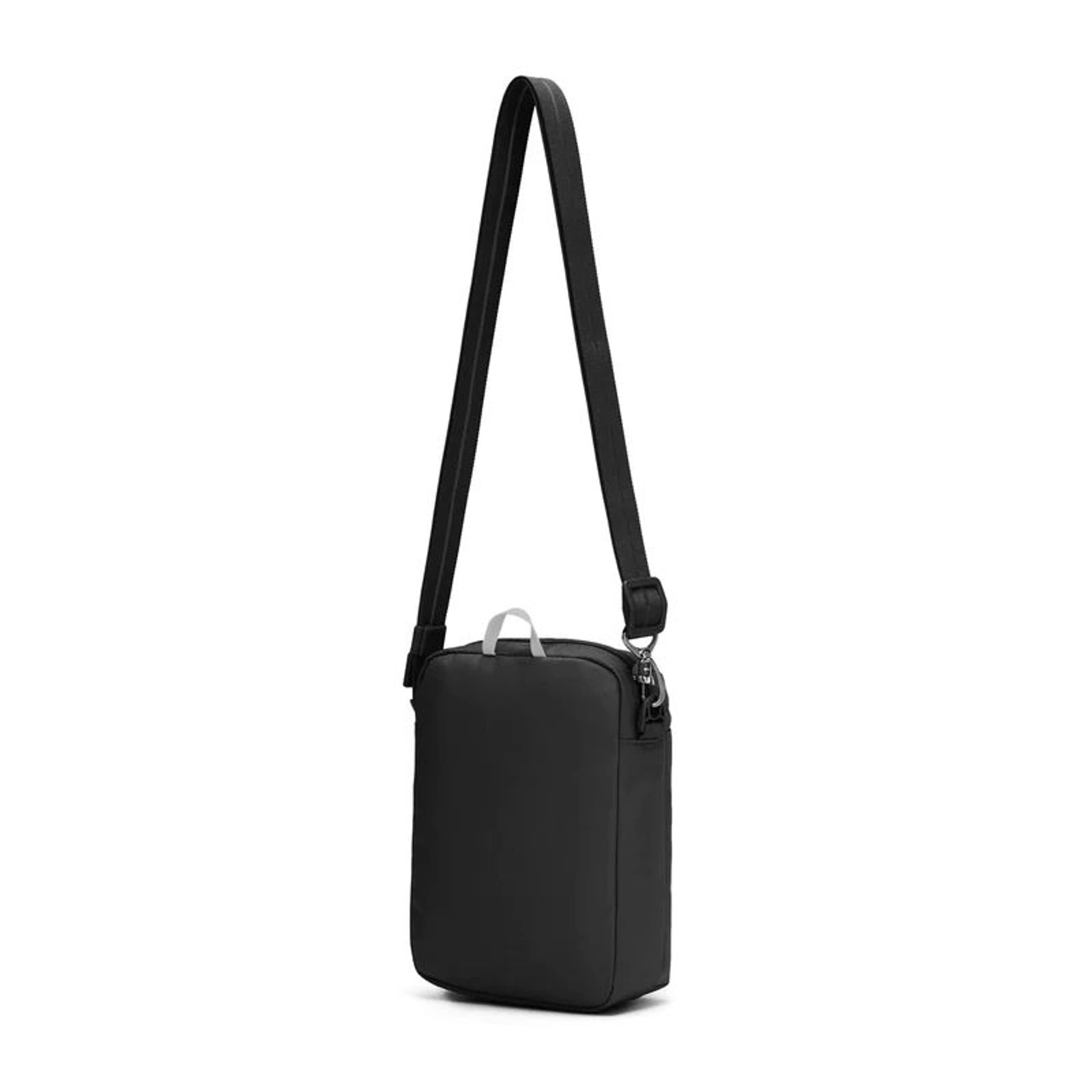 Сумка через плече антизлодій Pacsafe GO Festival Crossbody - Насичений чорний