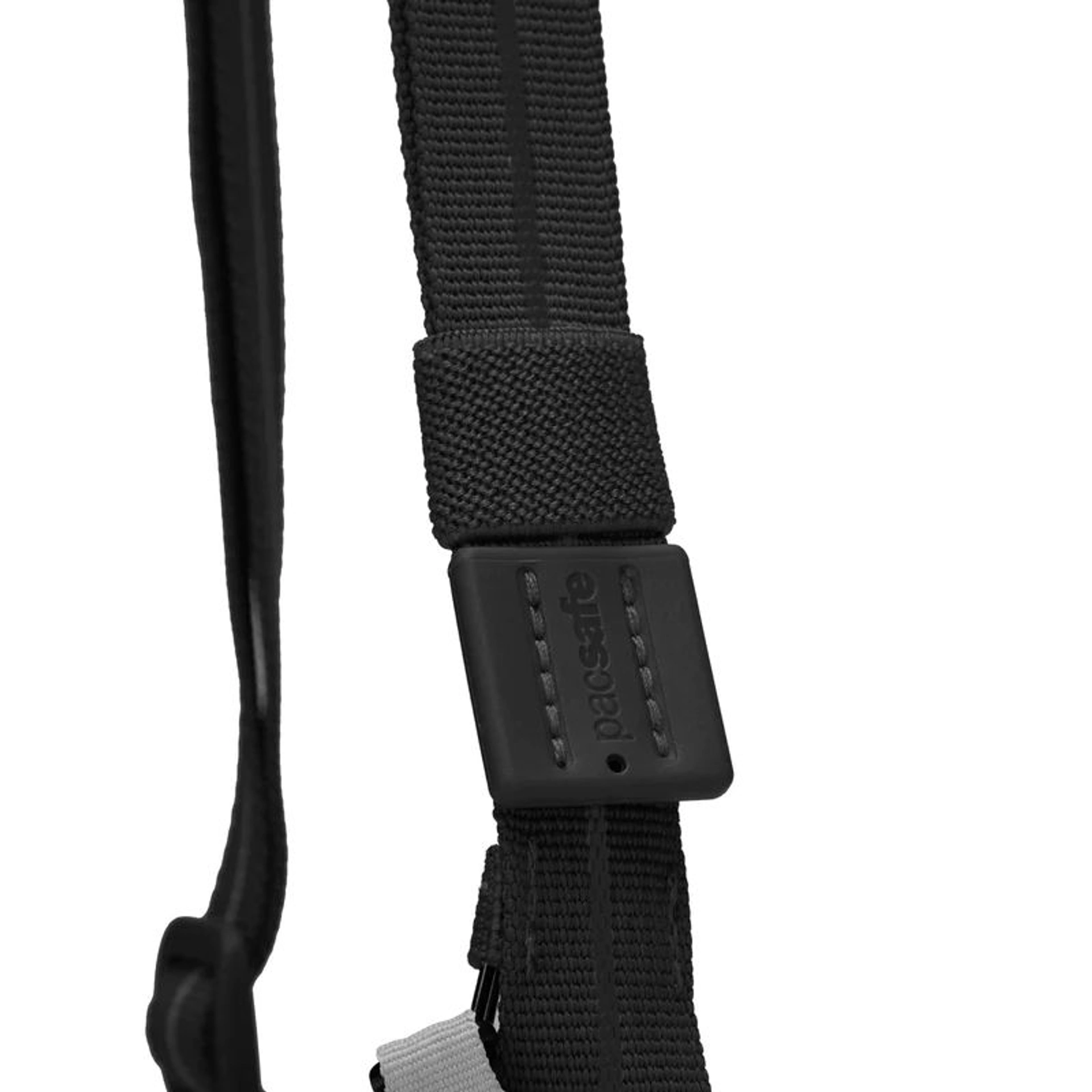 Сумка через плече антизлодій Pacsafe GO Tech Crossbody - Насичений чорний