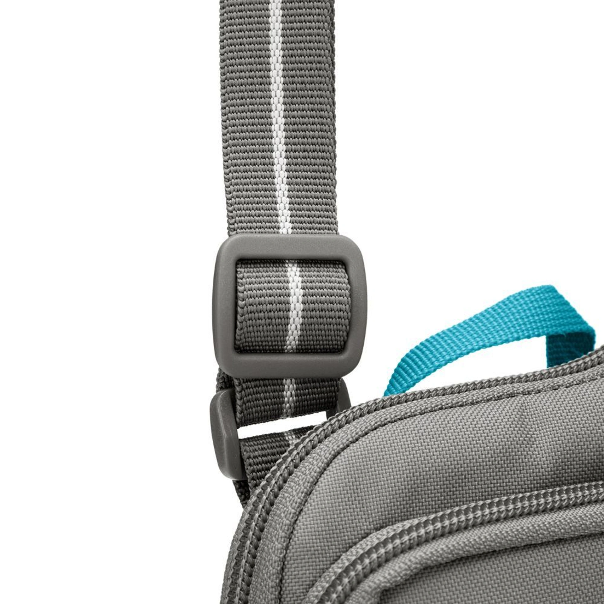 Сумка через плече антизлодій Pacsafe GO Tech Crossbody - Сірий / блакитний