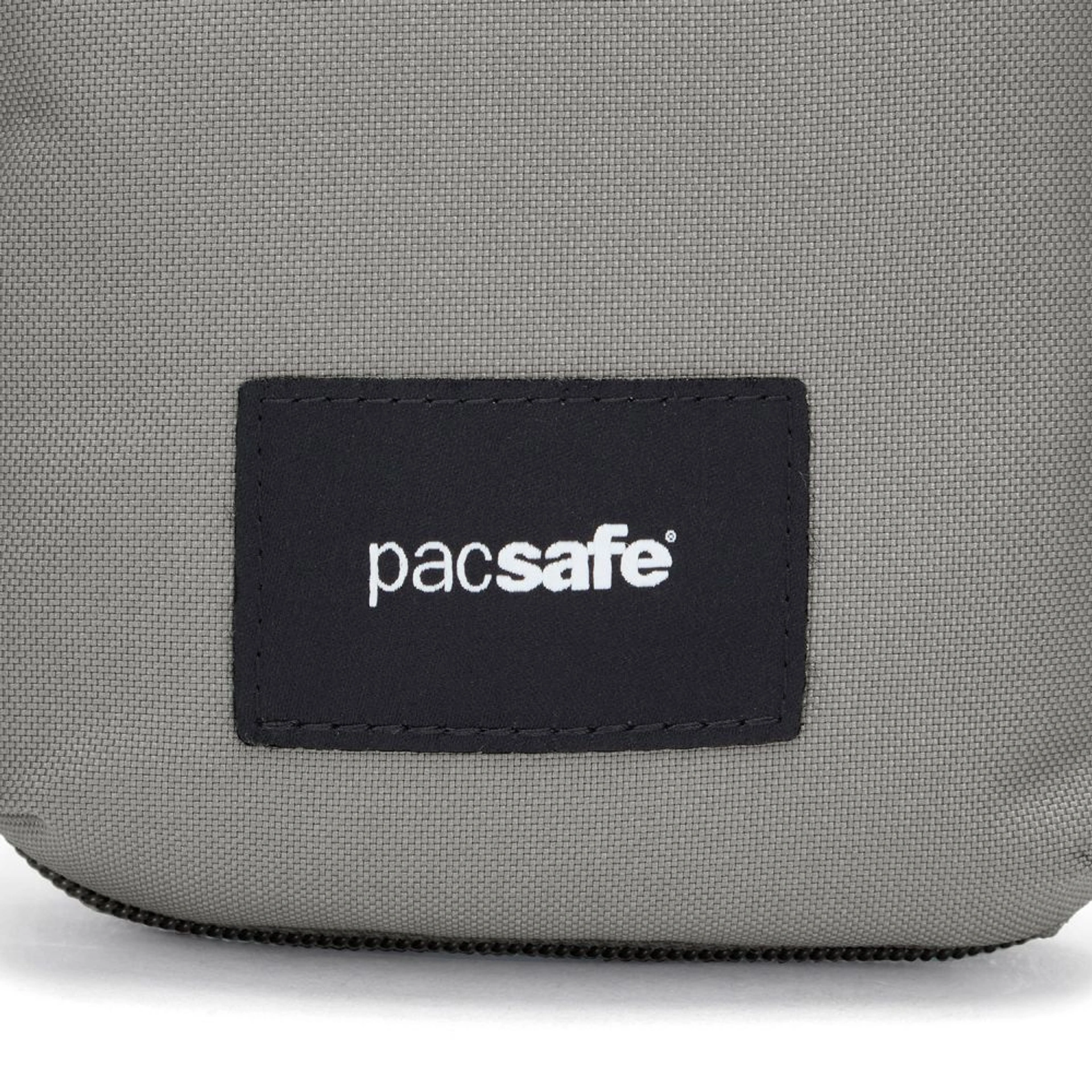Сумка через плече антизлодій Pacsafe GO Tech Crossbody - Сірий / блакитний