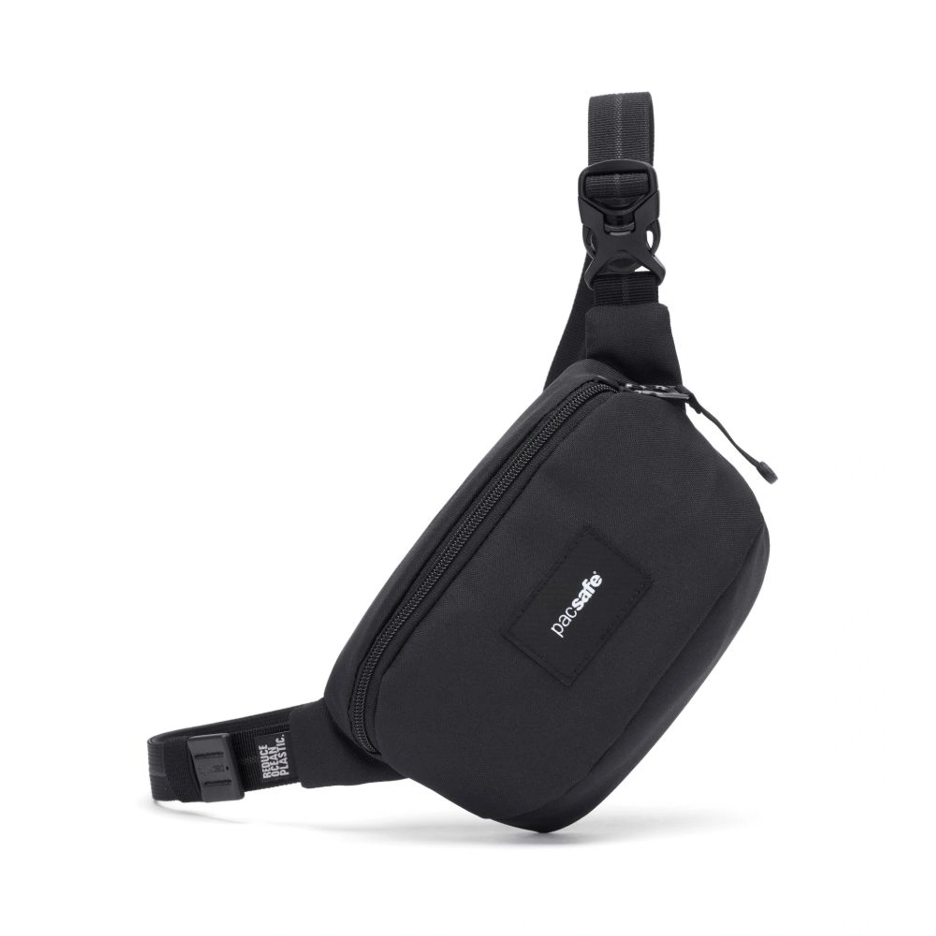 Сумка через плече антизлодій Pacsafe GO Micro Sling - Чорний