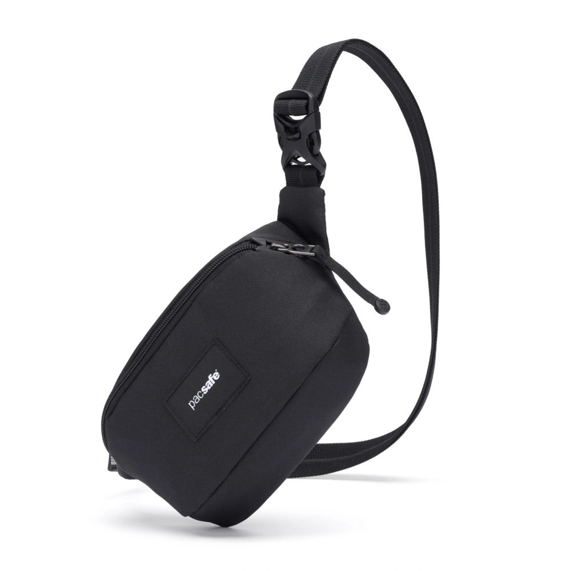 Сумка через плече антизлодій Pacsafe GO Micro Sling - Чорний