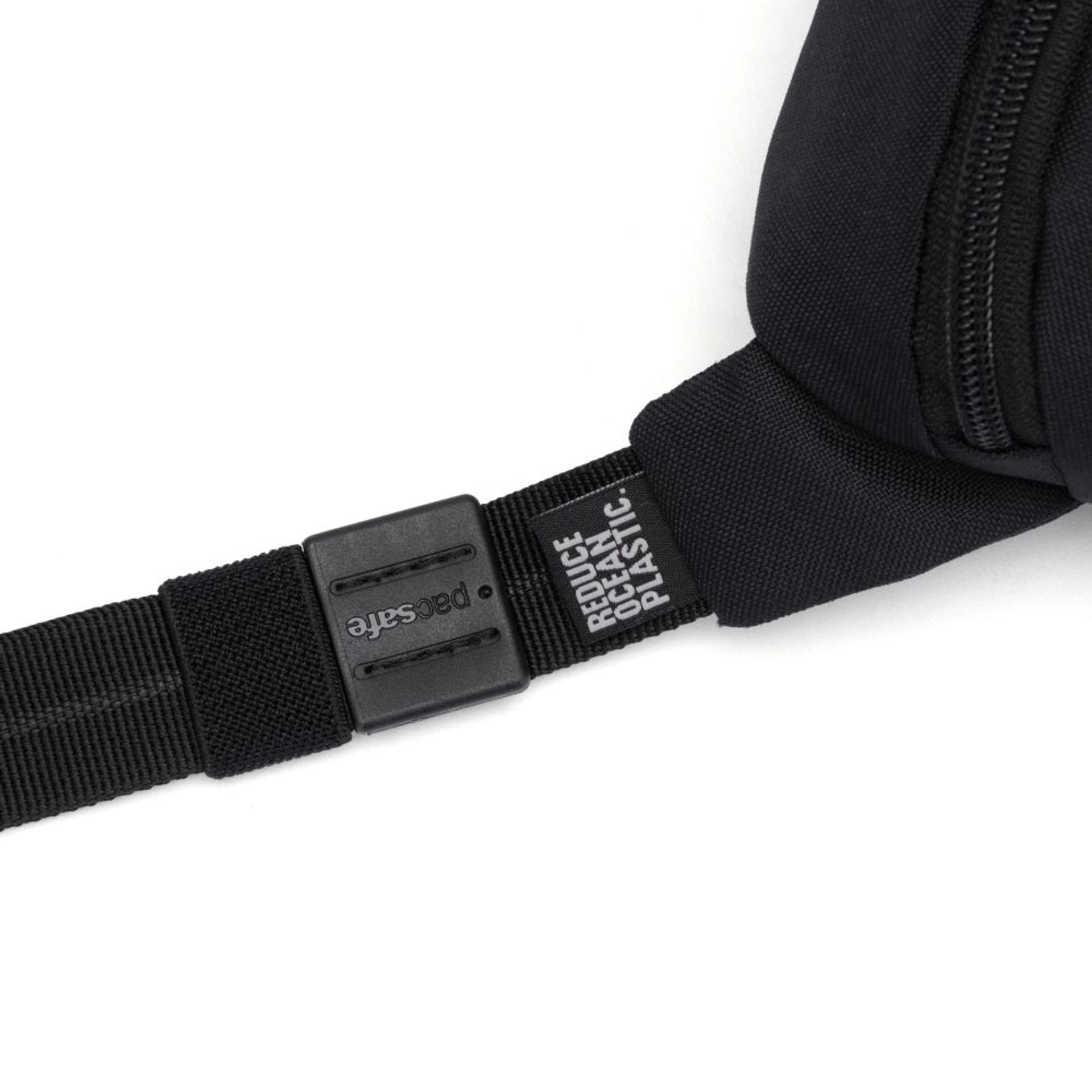Сумка через плече антизлодій Pacsafe GO Micro Sling - Чорний