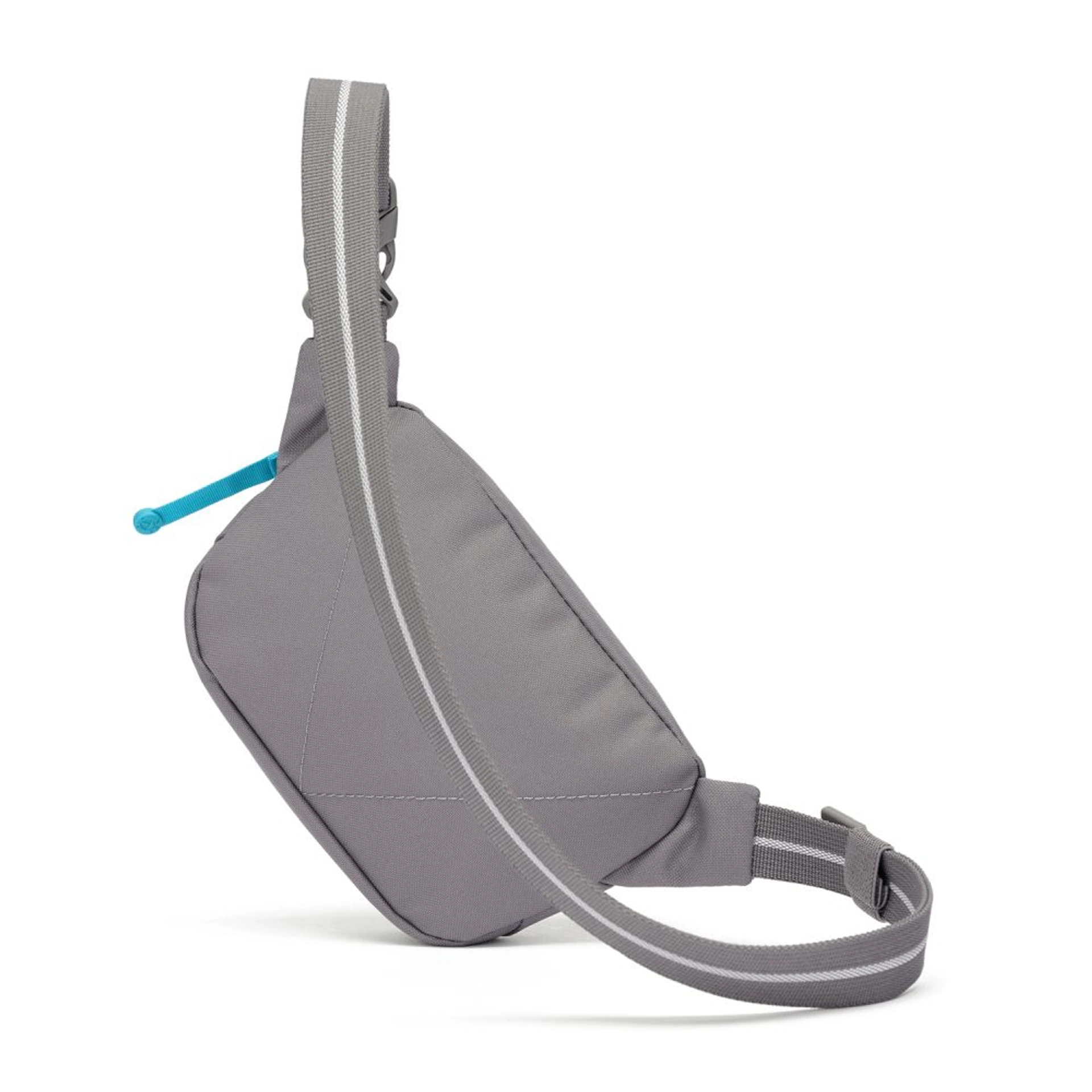 Сумка через плече антизлодій Pacsafe GO Micro Sling - Сірий