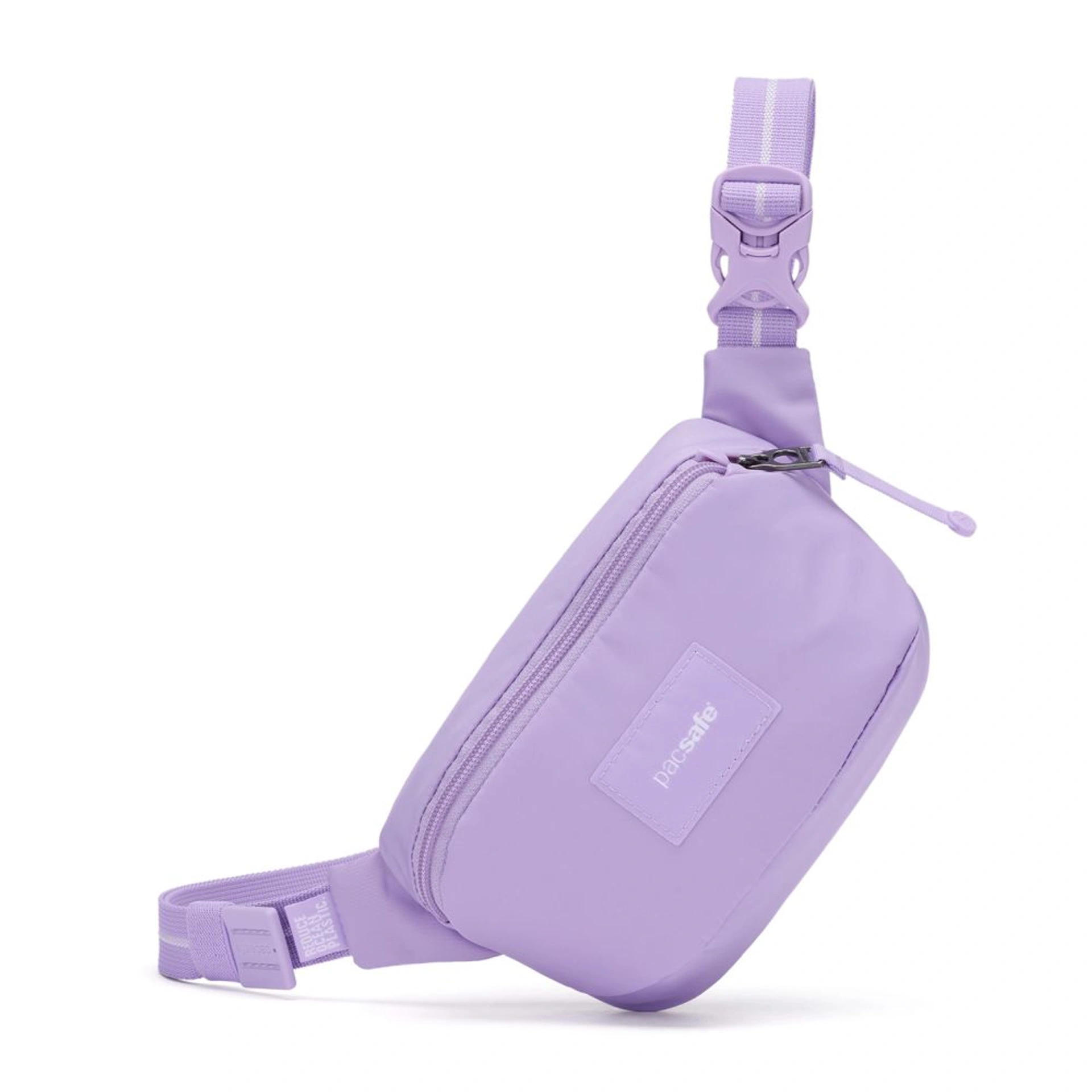 Сумка через плече антизлодій Pacsafe GO Micro Sling - Лавандовий