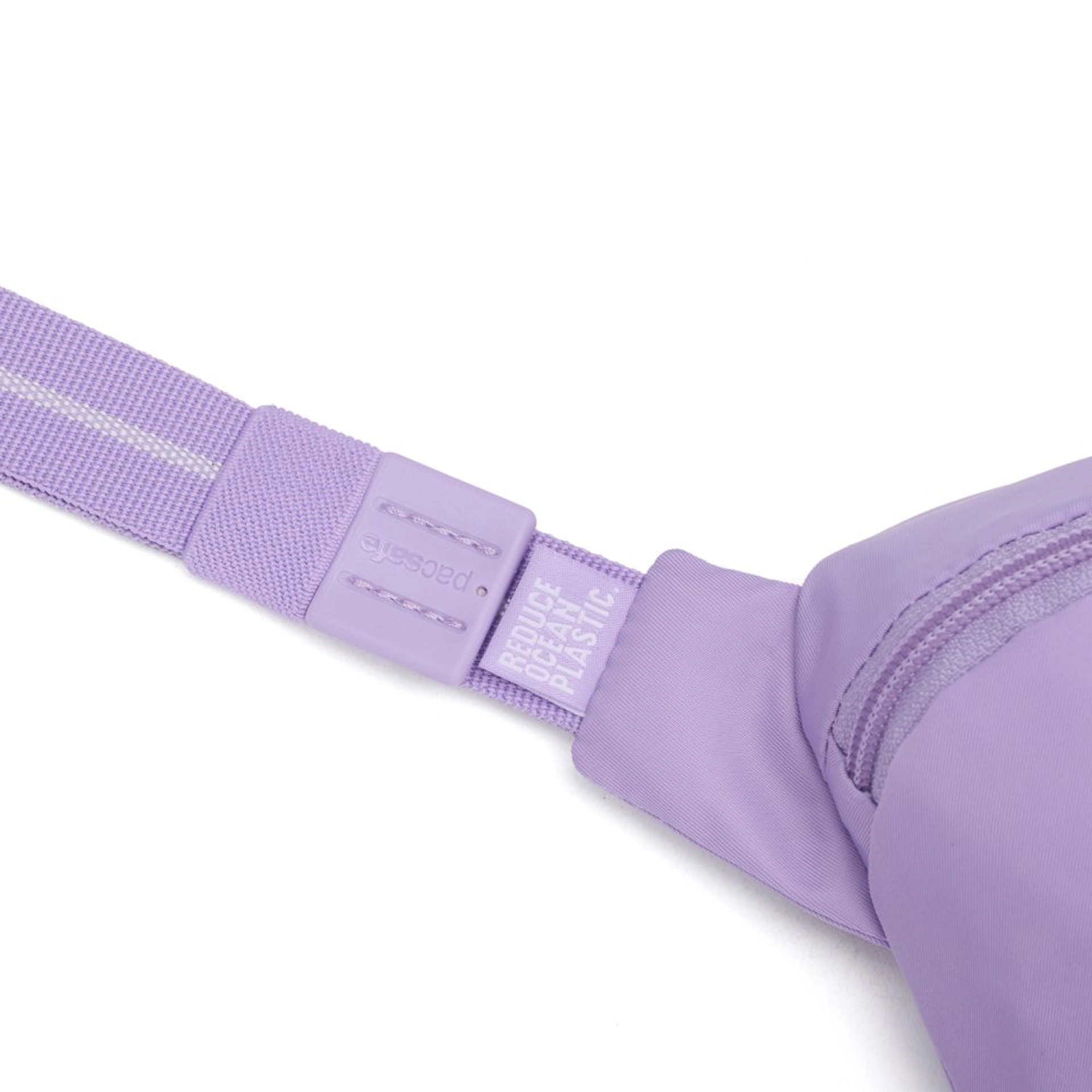 Сумка через плече антизлодій Pacsafe GO Micro Sling - Лавандовий
