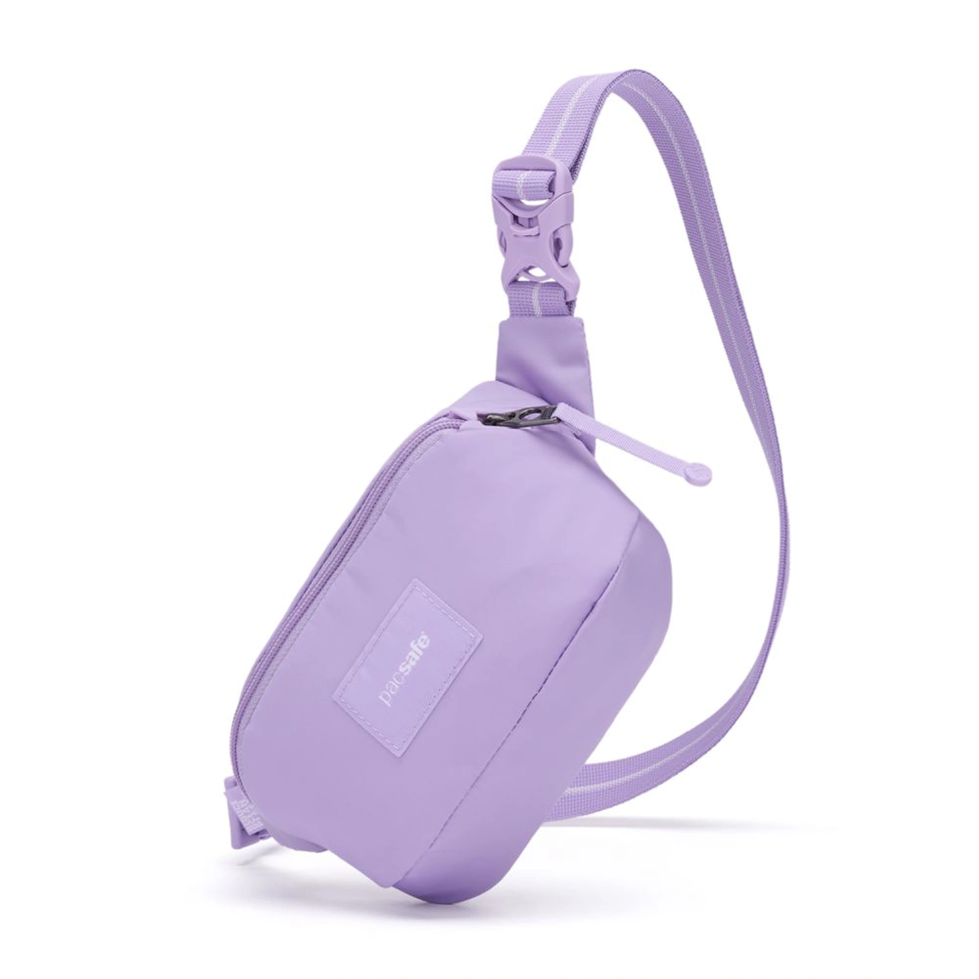 Сумка через плече антизлодій Pacsafe GO Micro Sling - Лавандовий