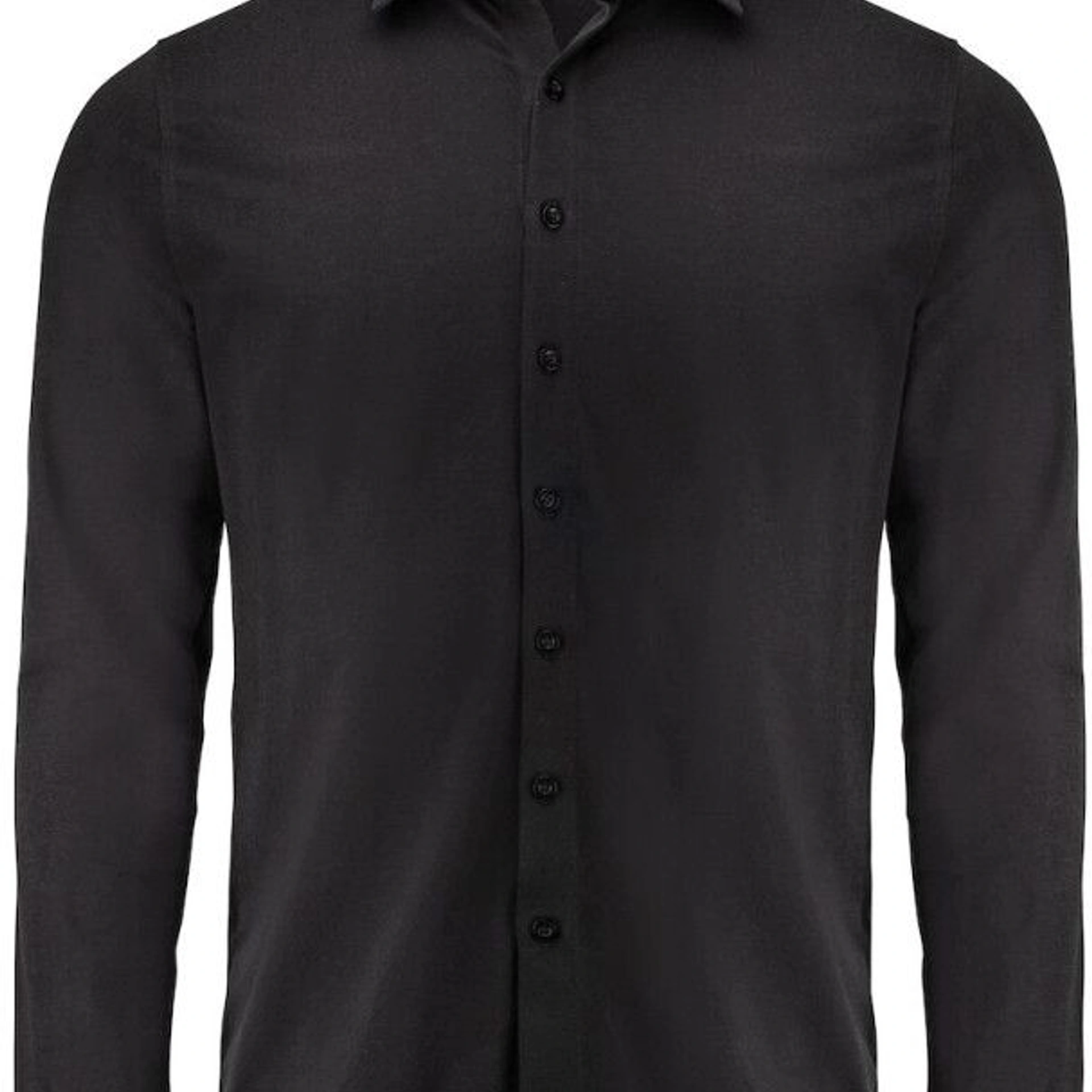 Сорочка чоловіча Cutter&Buck Hedley Stretch - Чорний / 3XL