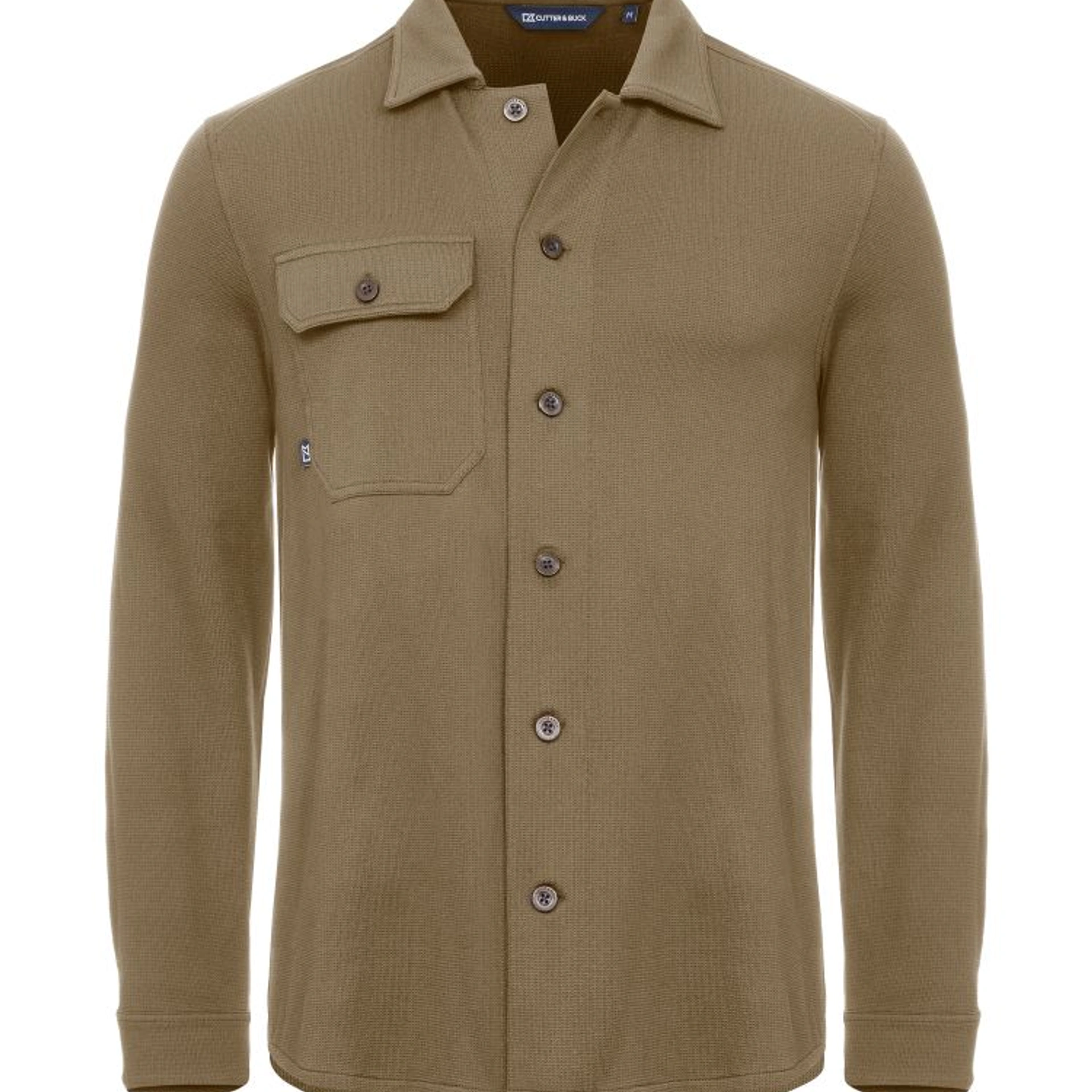 Сорочка чоловіча Cutter&Buck Advantage Leisure - Хакі / 3XL