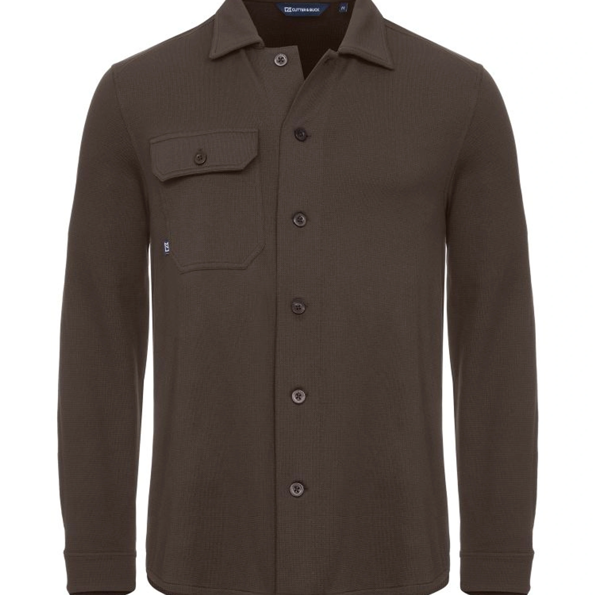 Сорочка чоловіча Cutter&Buck Advantage Leisure - Шоколадний / 3XL
