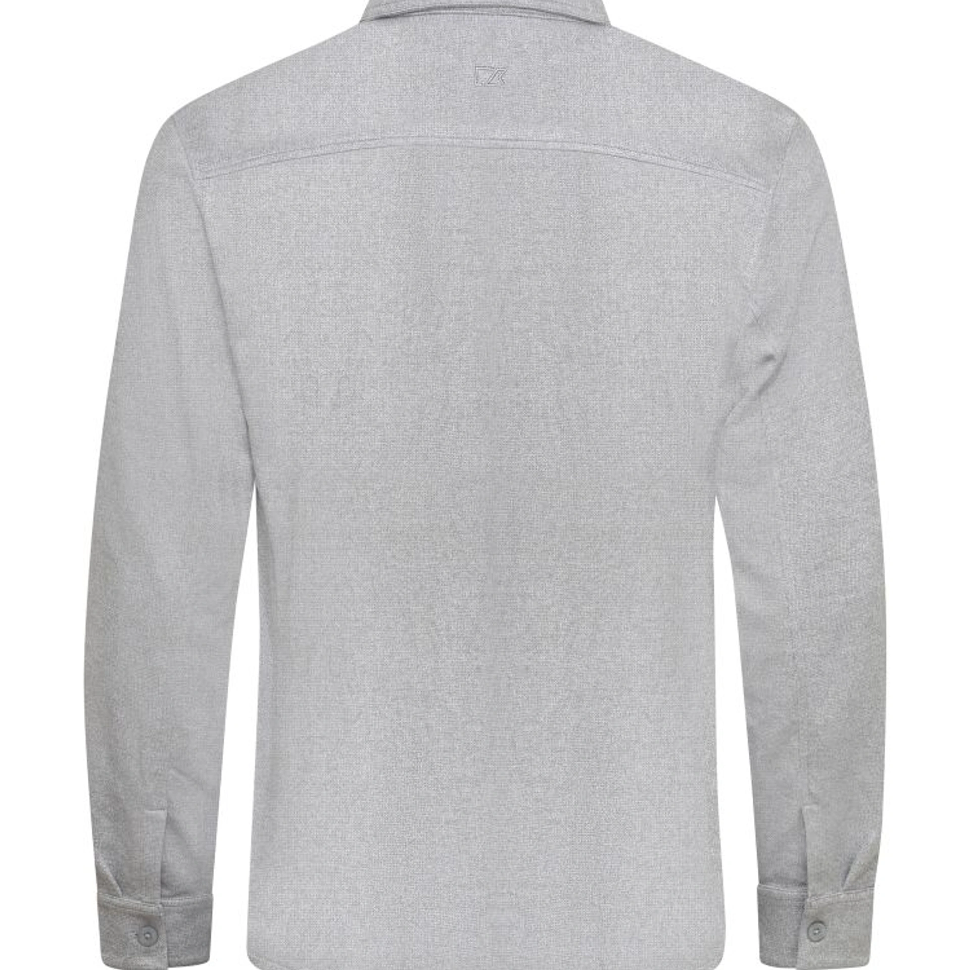 Сорочка чоловіча Cutter&Buck Advantage Leisure - Сірий меланж / 3XL