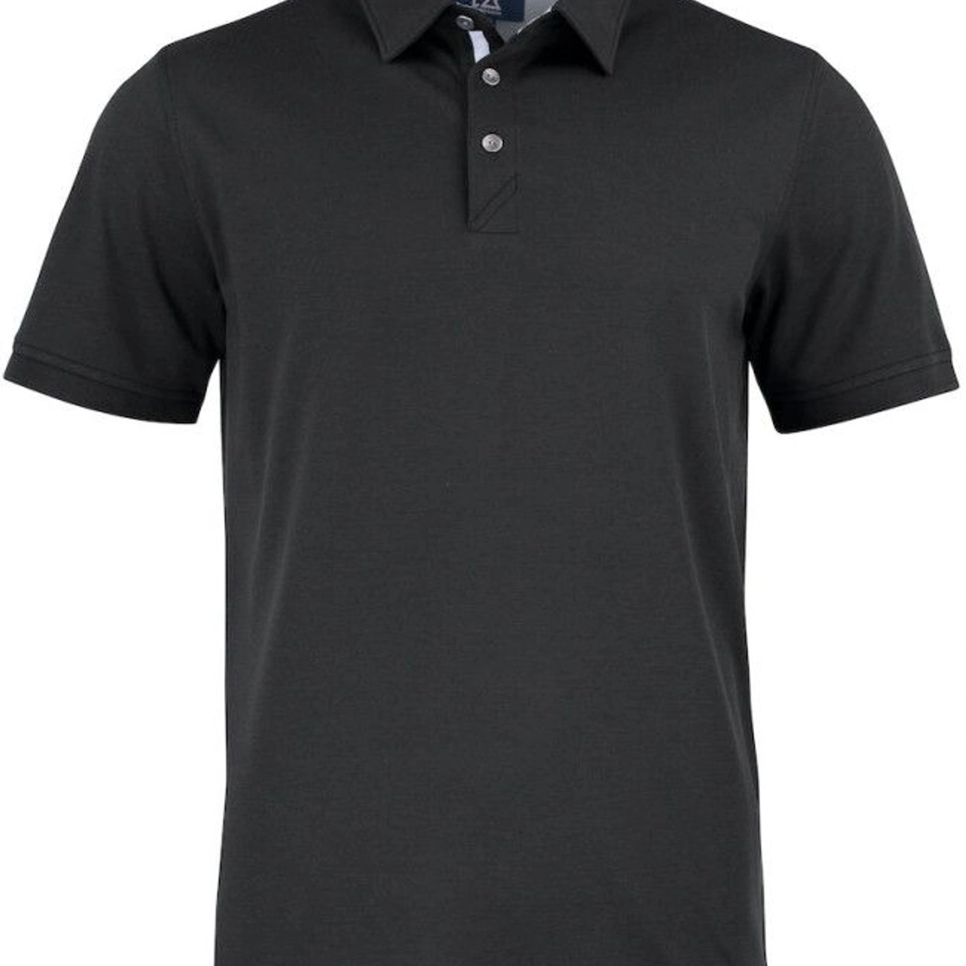 Футболка поло чоловіча Cutter&Buck Advantage Premium - Чорний / 3XL