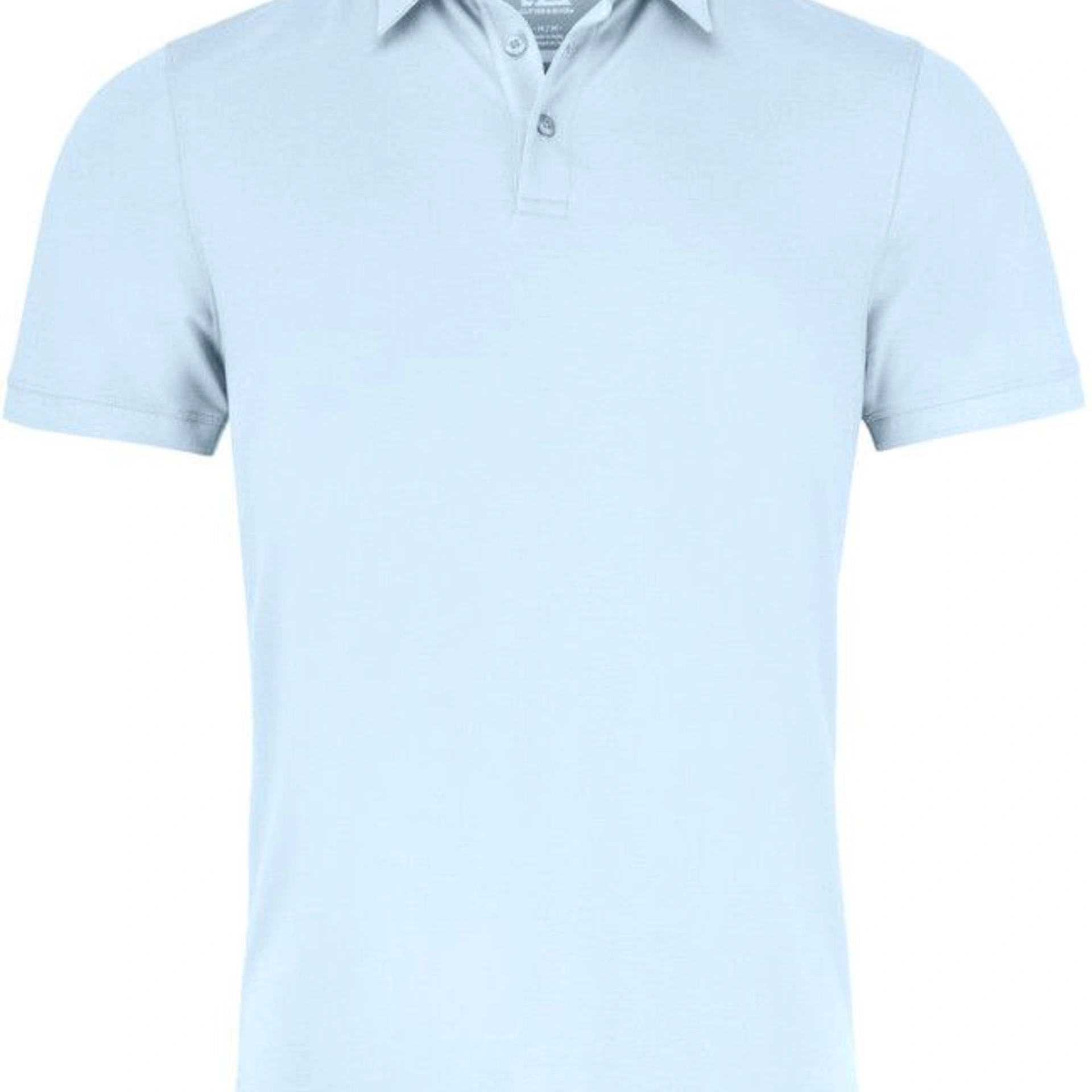 Футболка поло чоловіча Cutter&Buck Oceanside Stretch - Світло-блакитний / 3XL