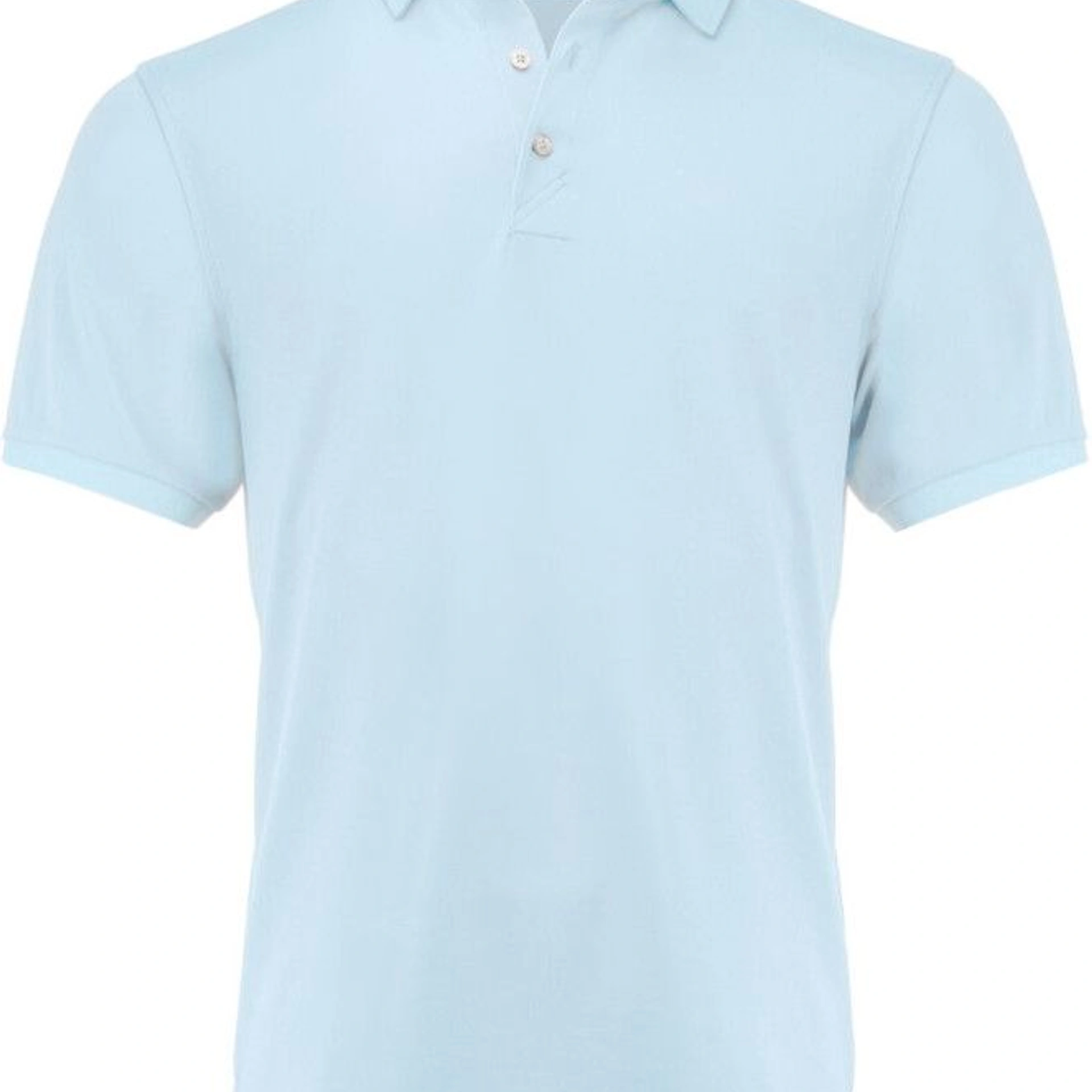 Футболка поло чоловіча Cutter&Buck Virtue Eco Solid - Світло-блакитний / 3XL