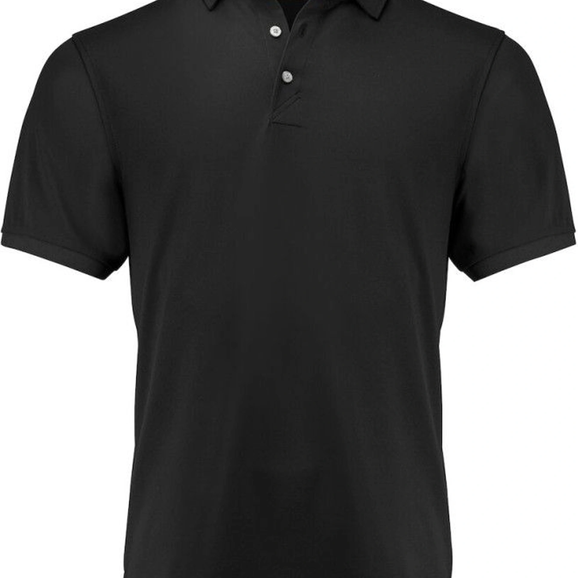 Футболка поло чоловіча Cutter&Buck Virtue Eco Solid - Чорний / 3XL