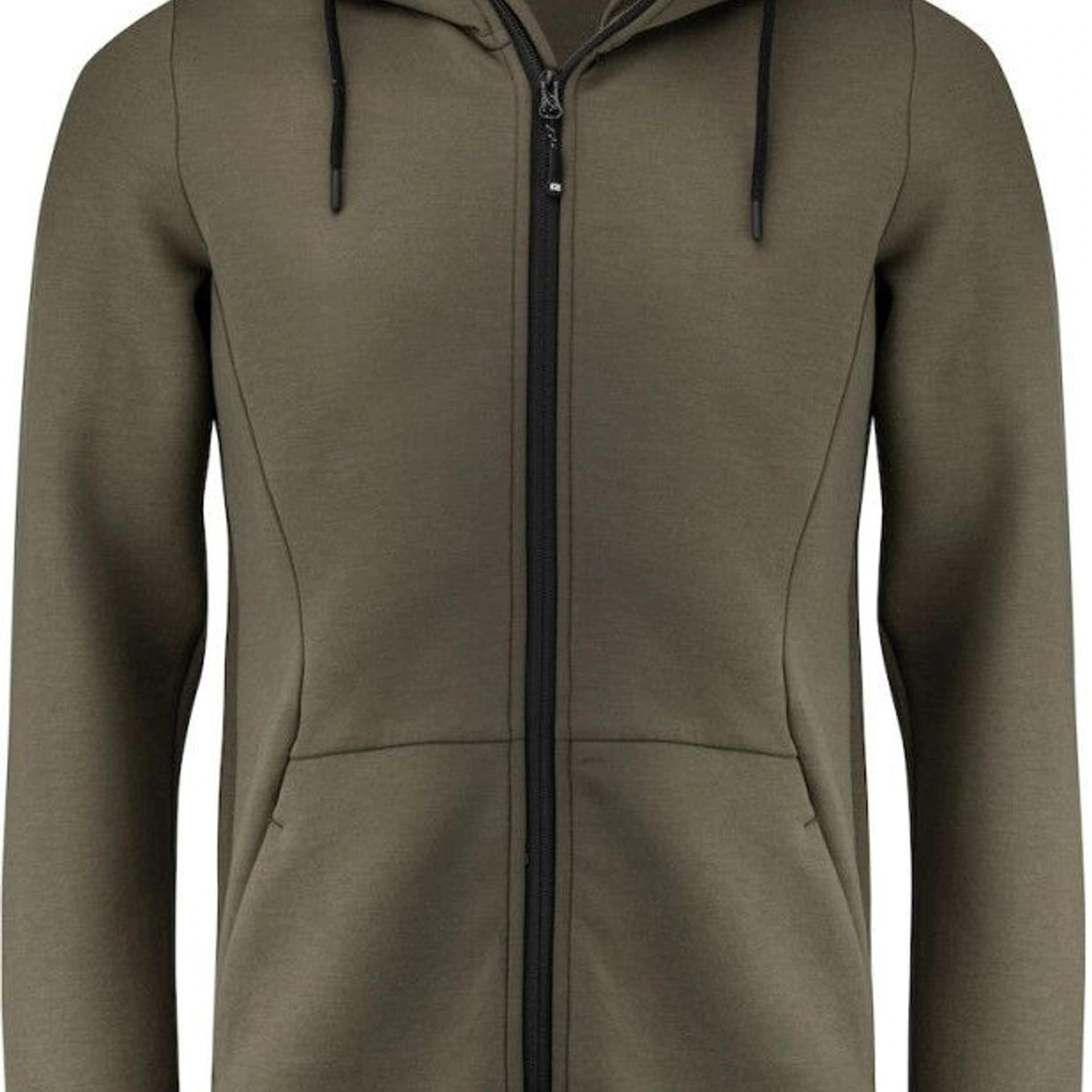 Худі на блискавці чоловіче Cutter&Buck Pemberton Hood Fz - Хакі / 3XL