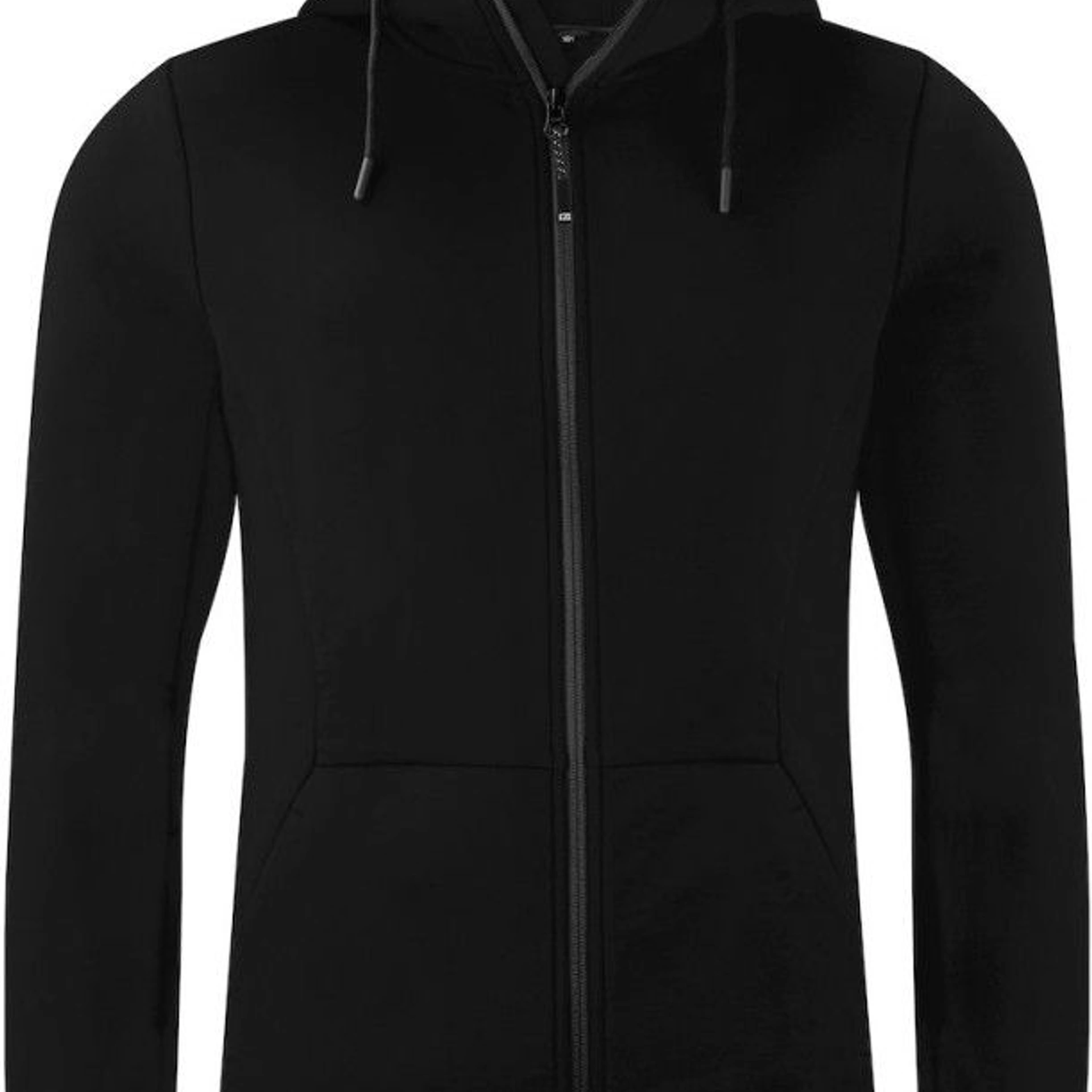 Худі на блискавці чоловіче Cutter&Buck Pemberton Hood Fz - Чорний / 3XL