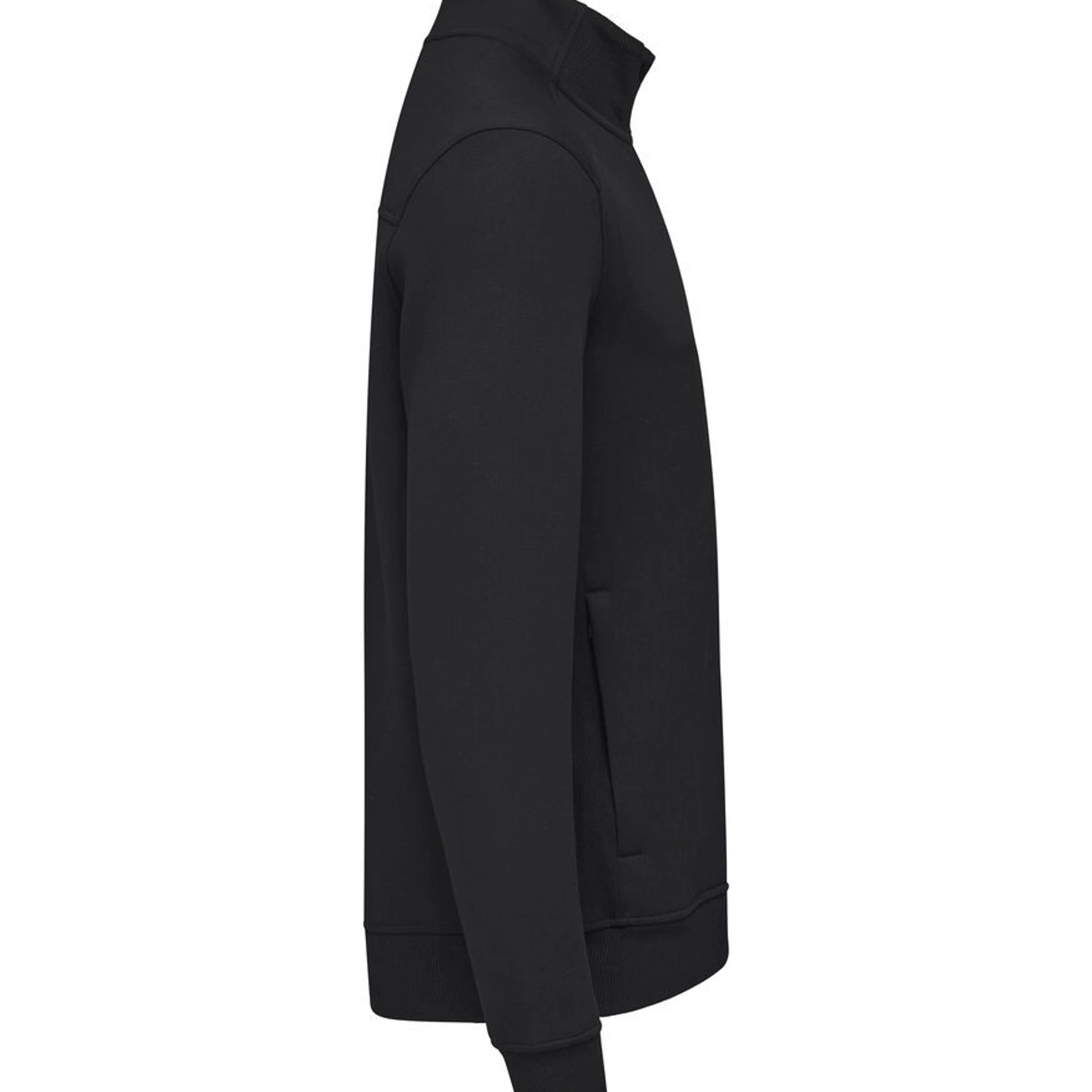 Світшот на блискавці чоловічий Cutter&Buck Pemberton Cardigan FZ - Чорний / 3XL