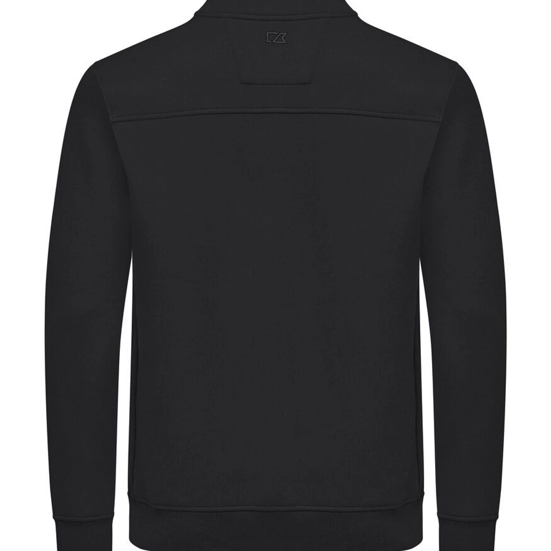 Світшот на блискавці чоловічий Cutter&Buck Pemberton Cardigan FZ - Чорний / 3XL