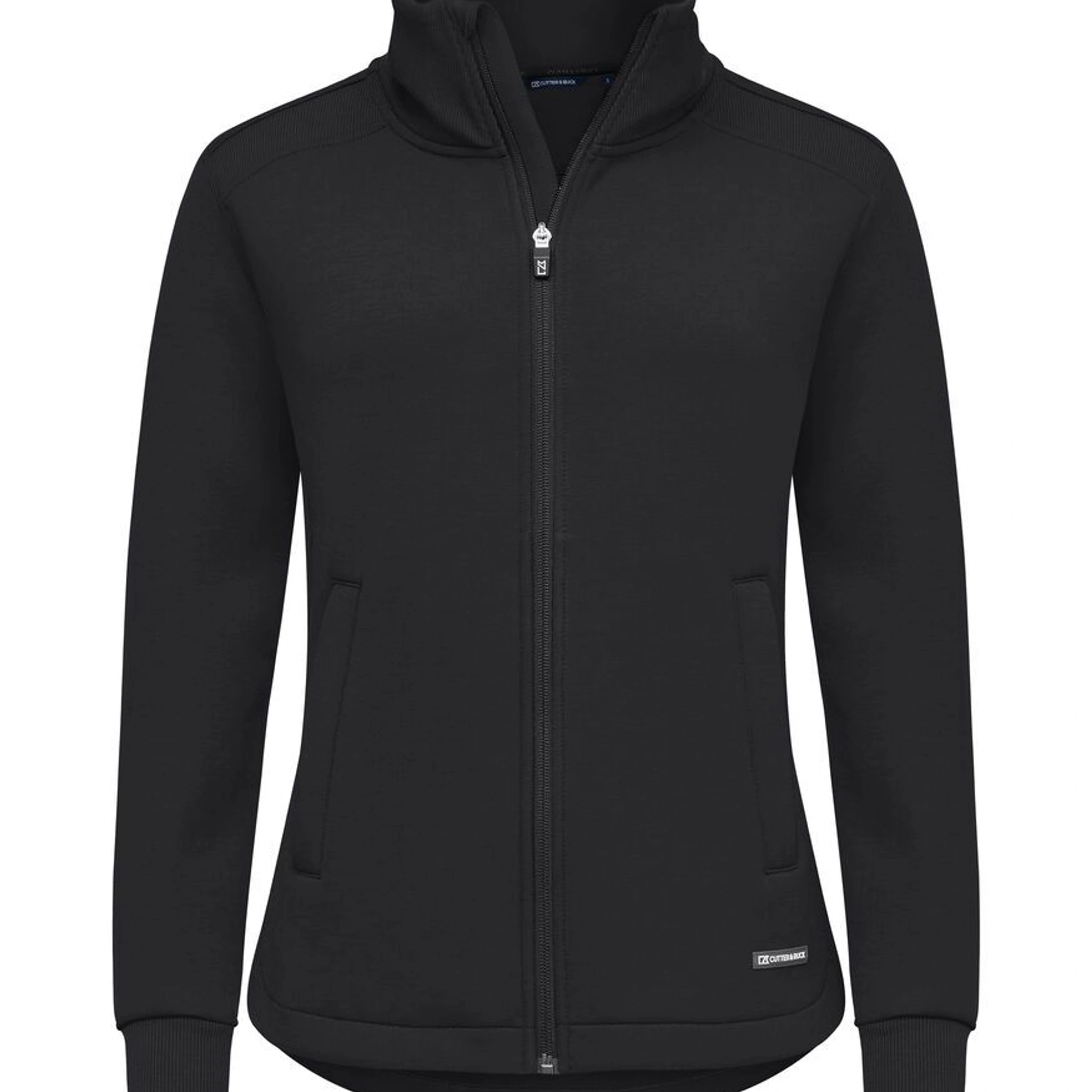 Світшот на блискавці жіночий Cutter&Buck Pemberton Cardigan FZ - Чорний / L