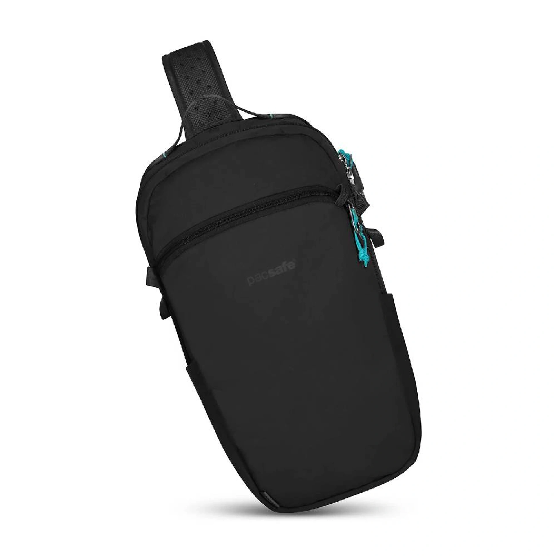 Сумка через плече антизлодій Pacsafe Eco 12L Sling - Чорний