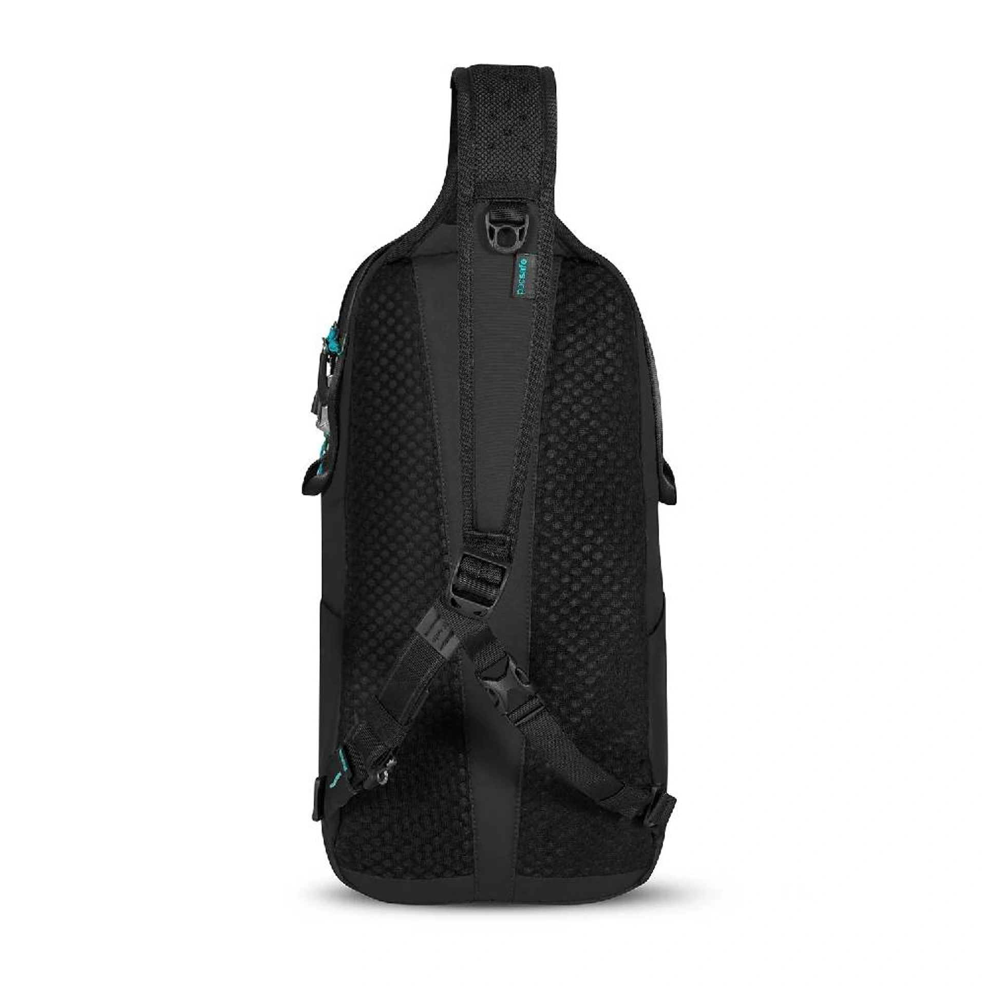 Сумка через плече антизлодій Pacsafe Eco 12L Sling - Чорний