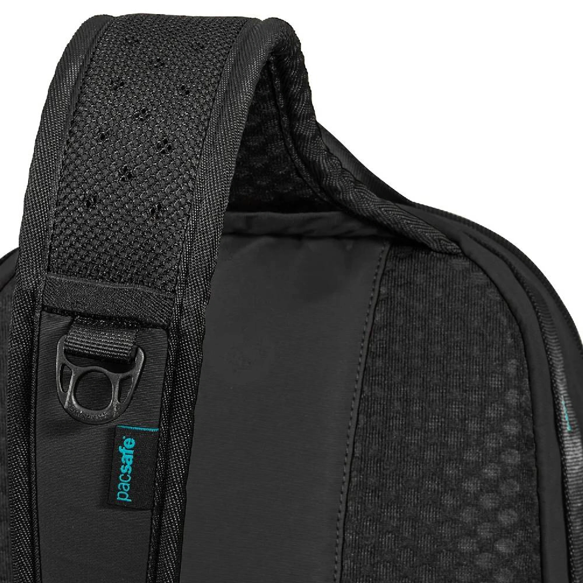 Сумка через плече антизлодій Pacsafe Eco 12L Sling - Чорний