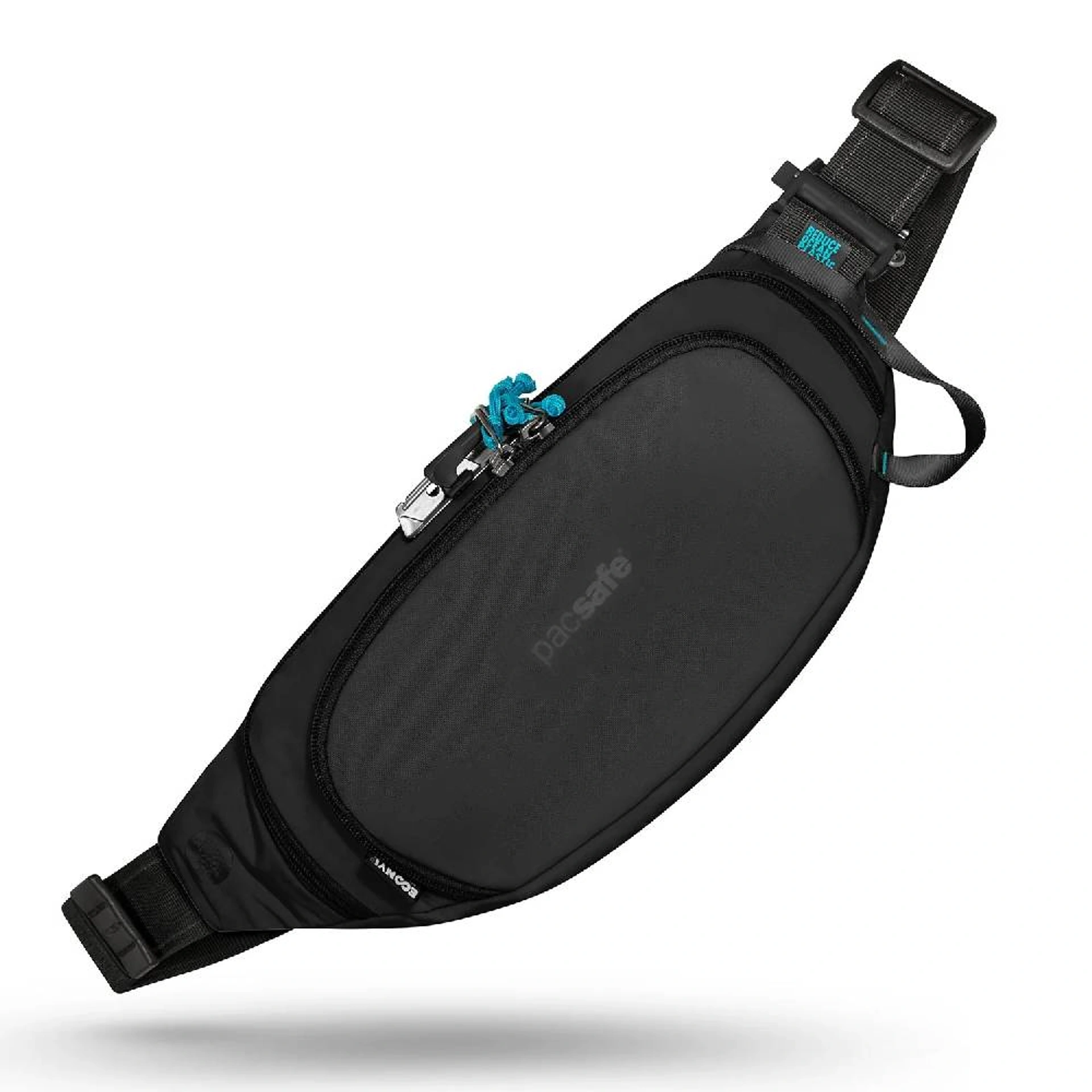 Сумка на пояс антизлодій Pacsafe Eco Anti-Theft Waist Pack - Чорний