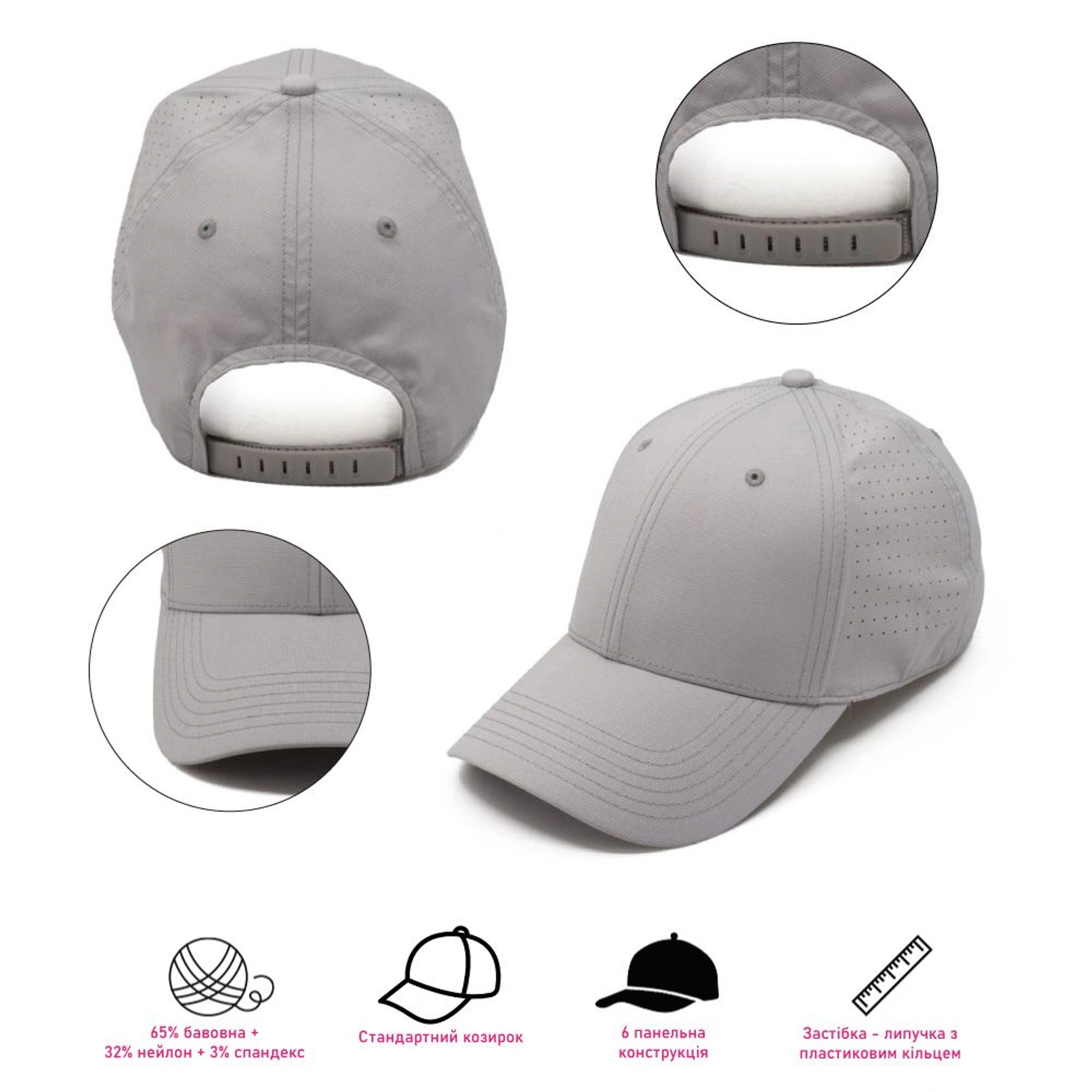 Кепка coFEE Premium - Блакитний