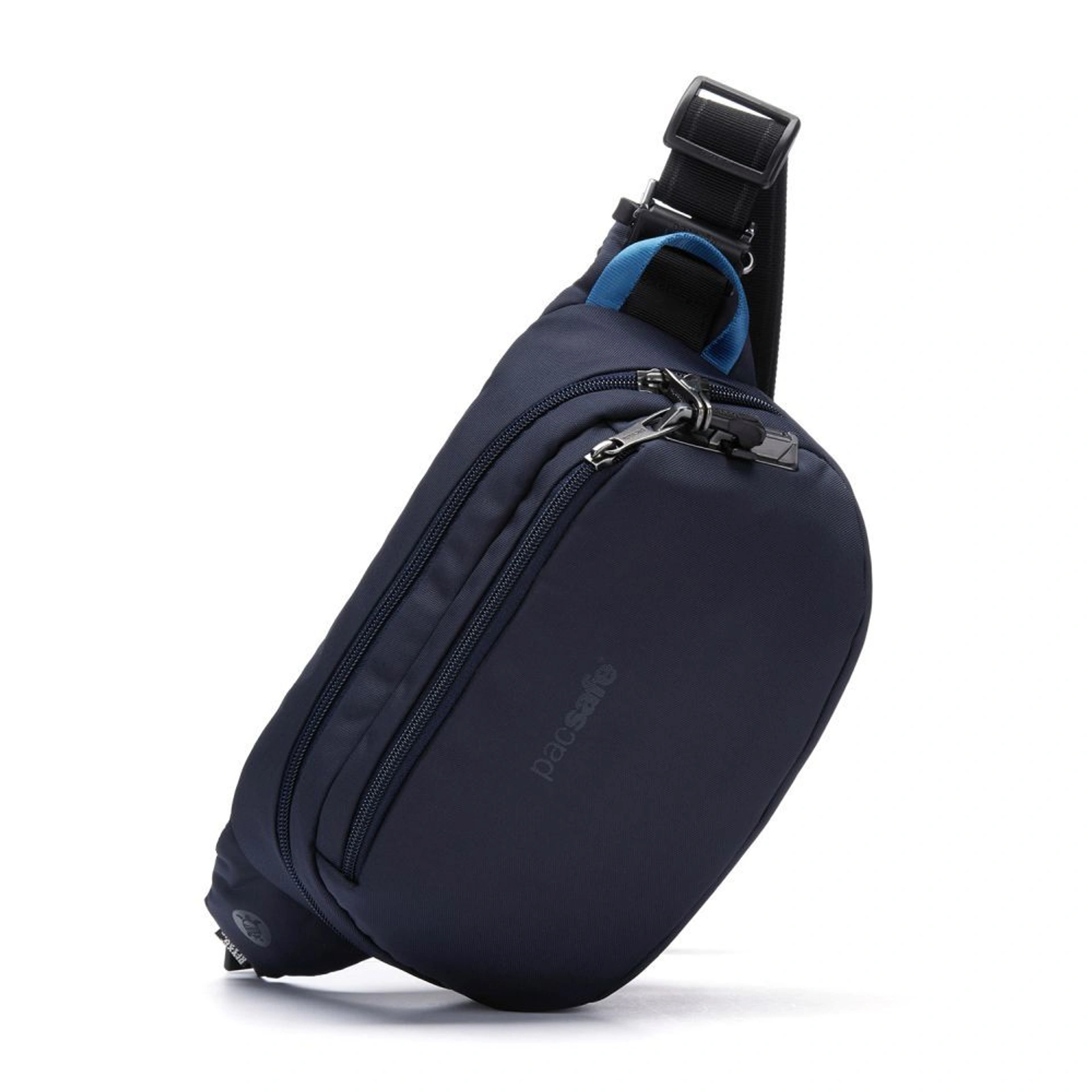Сумка на пояс антизлодій Pacsafe V Hip Pack - Темно-синій