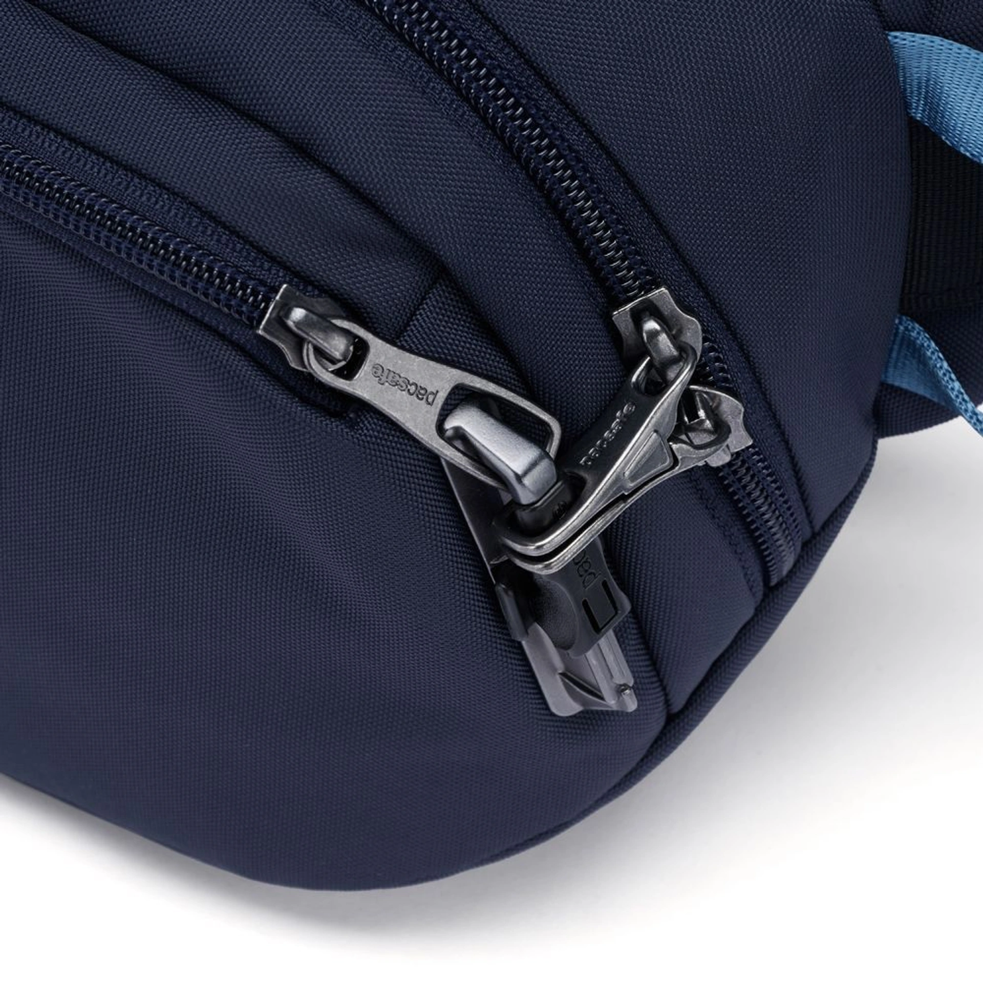 Сумка на пояс антизлодій Pacsafe V Hip Pack - Темно-синій