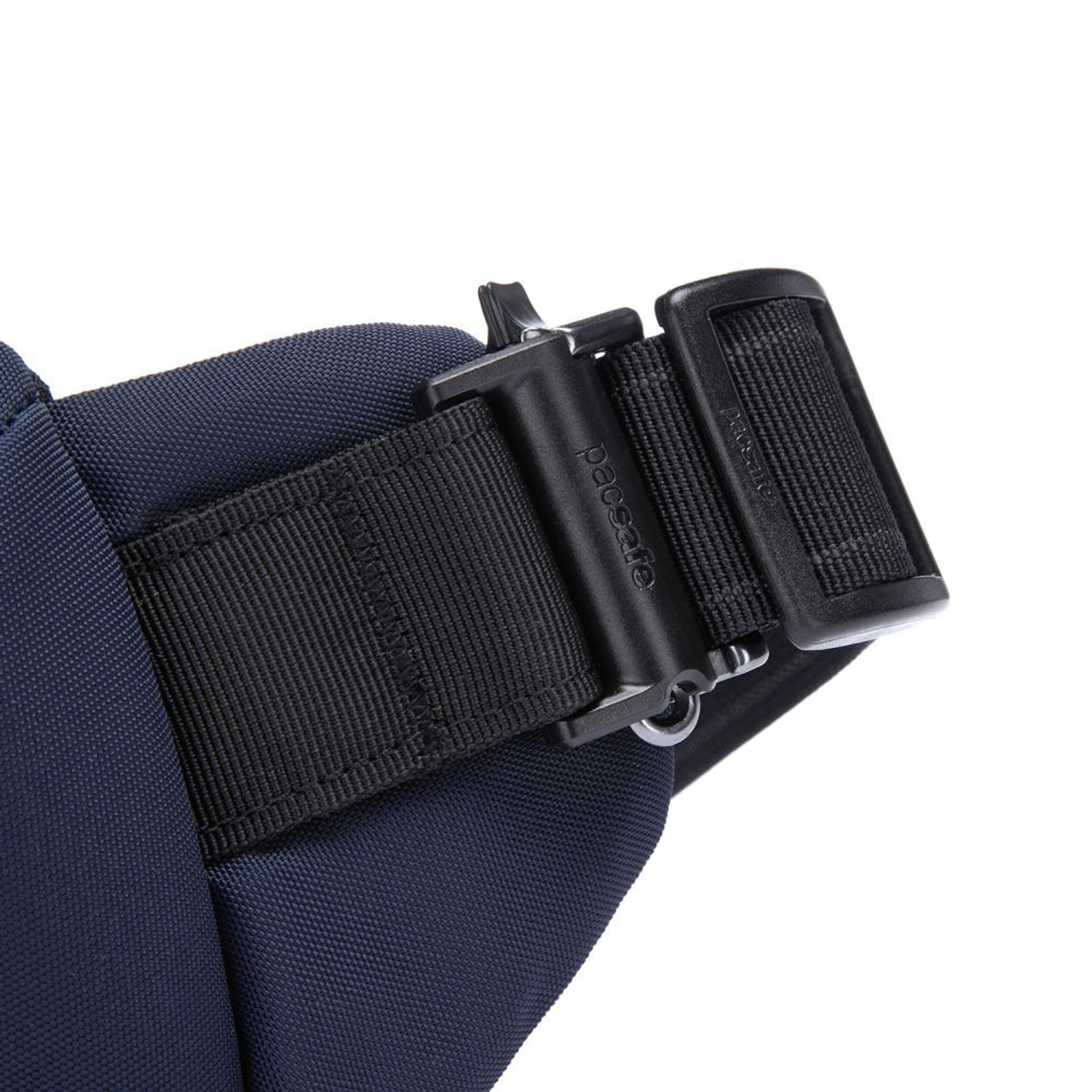 Сумка через плече антизлодій Pacsafe V Action Sling - Темно-синій