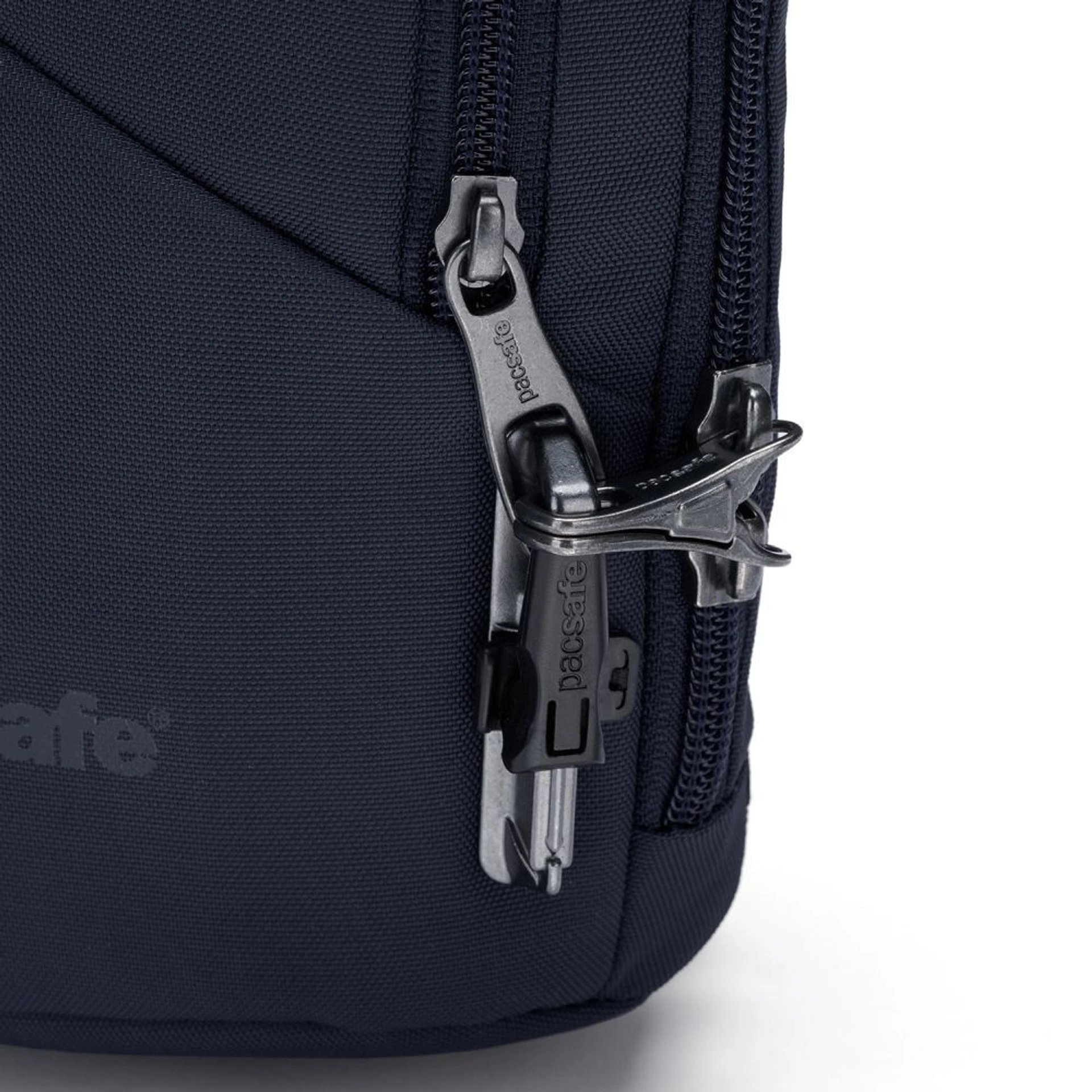 Сумка через плече антизлодій Pacsafe V Action Sling - Темно-синій