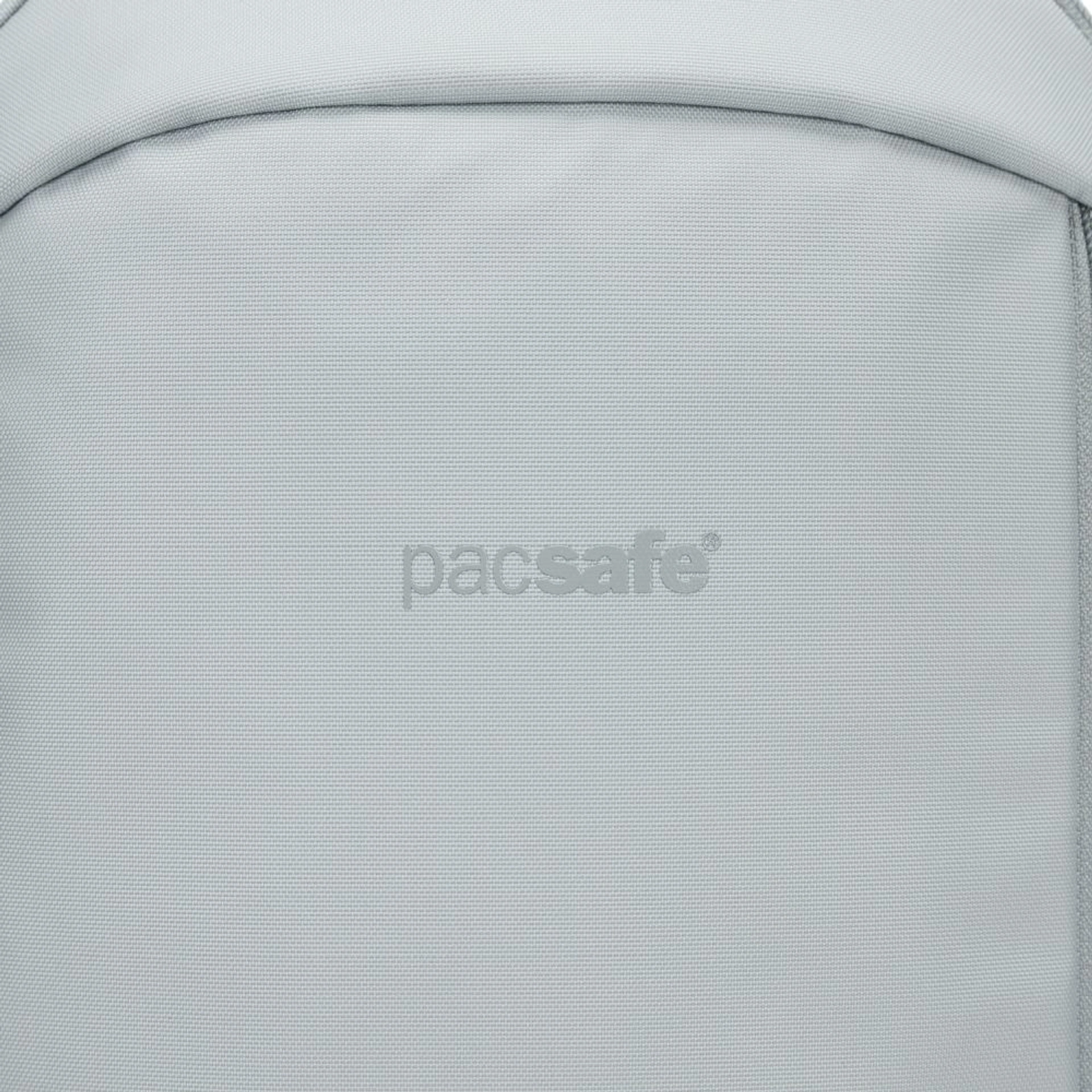 Сумка через плече антизлодій Pacsafe V Tech Sling - Світло-сірий / чорний