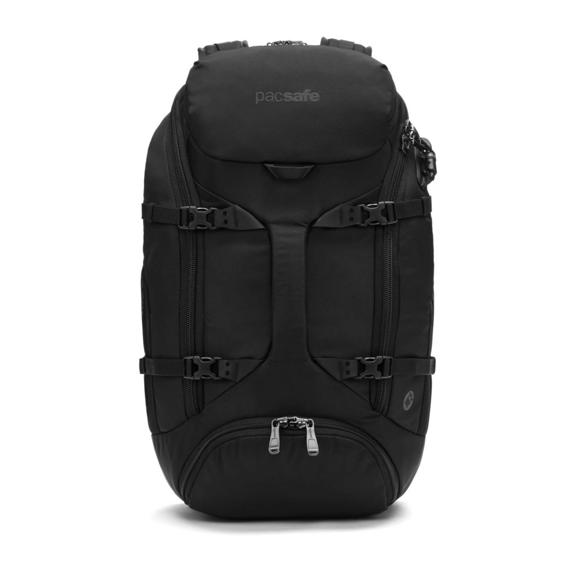 Рюкзак туристичний антизлодій Pacsafe EXP35 travel - Чорний