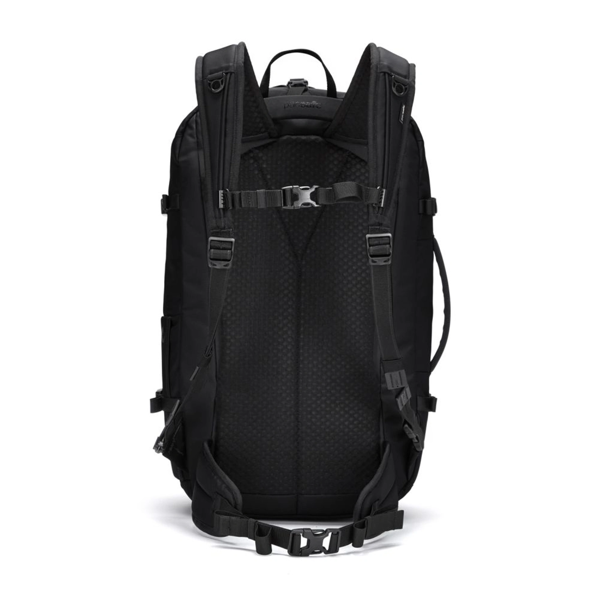 Рюкзак для подорожей антизлодій Pacsafe EXP45 carry-on travel - Чорний