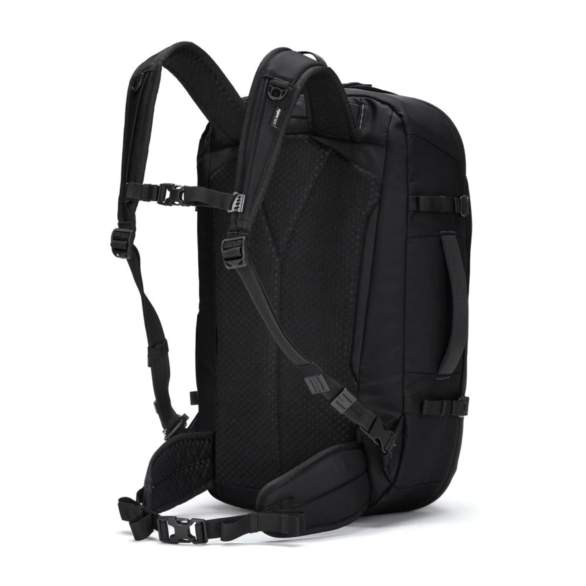 Рюкзак для подорожей антизлодій Pacsafe EXP45 carry-on travel - Чорний