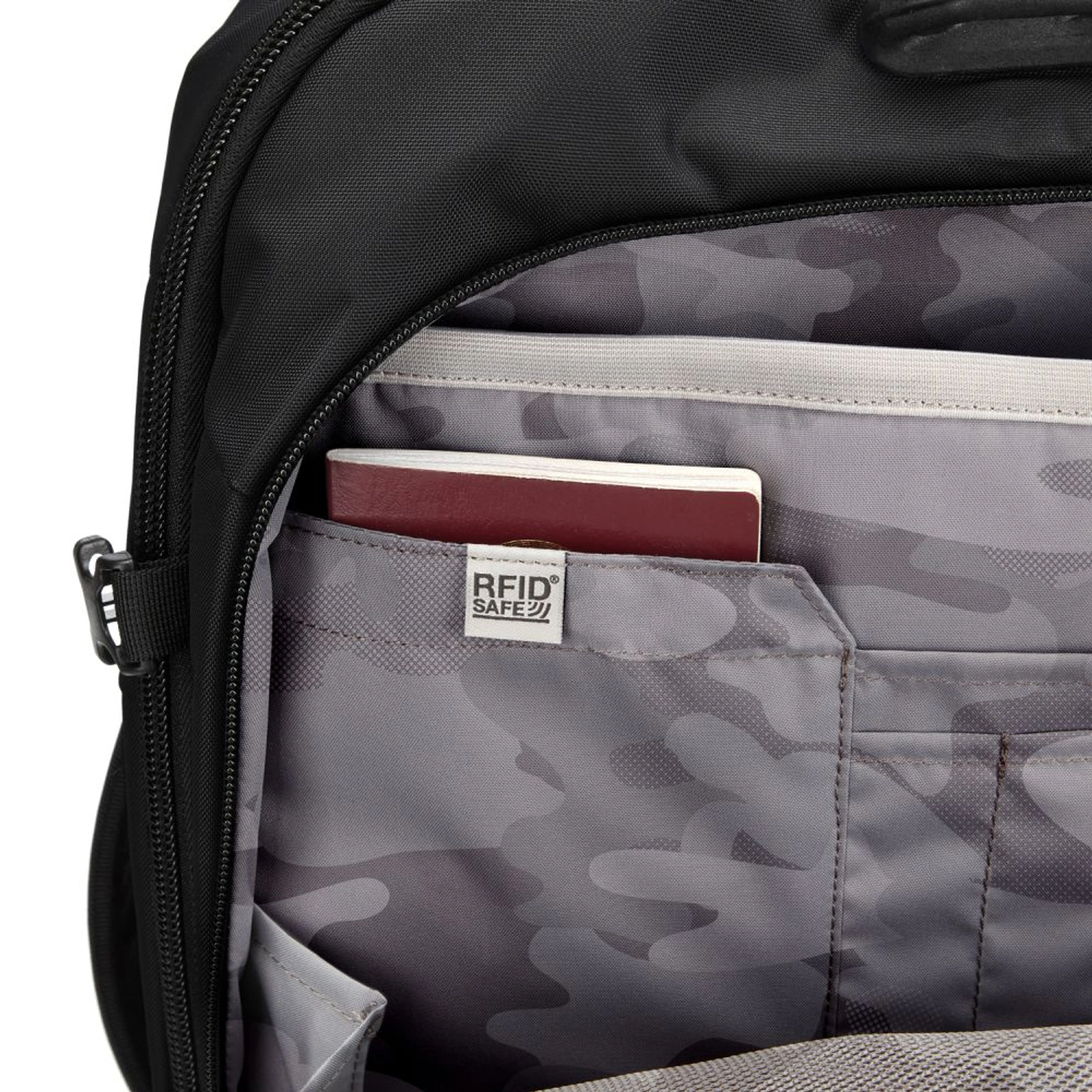 Рюкзак для подорожей антизлодій Pacsafe EXP45 carry-on travel - Чорний