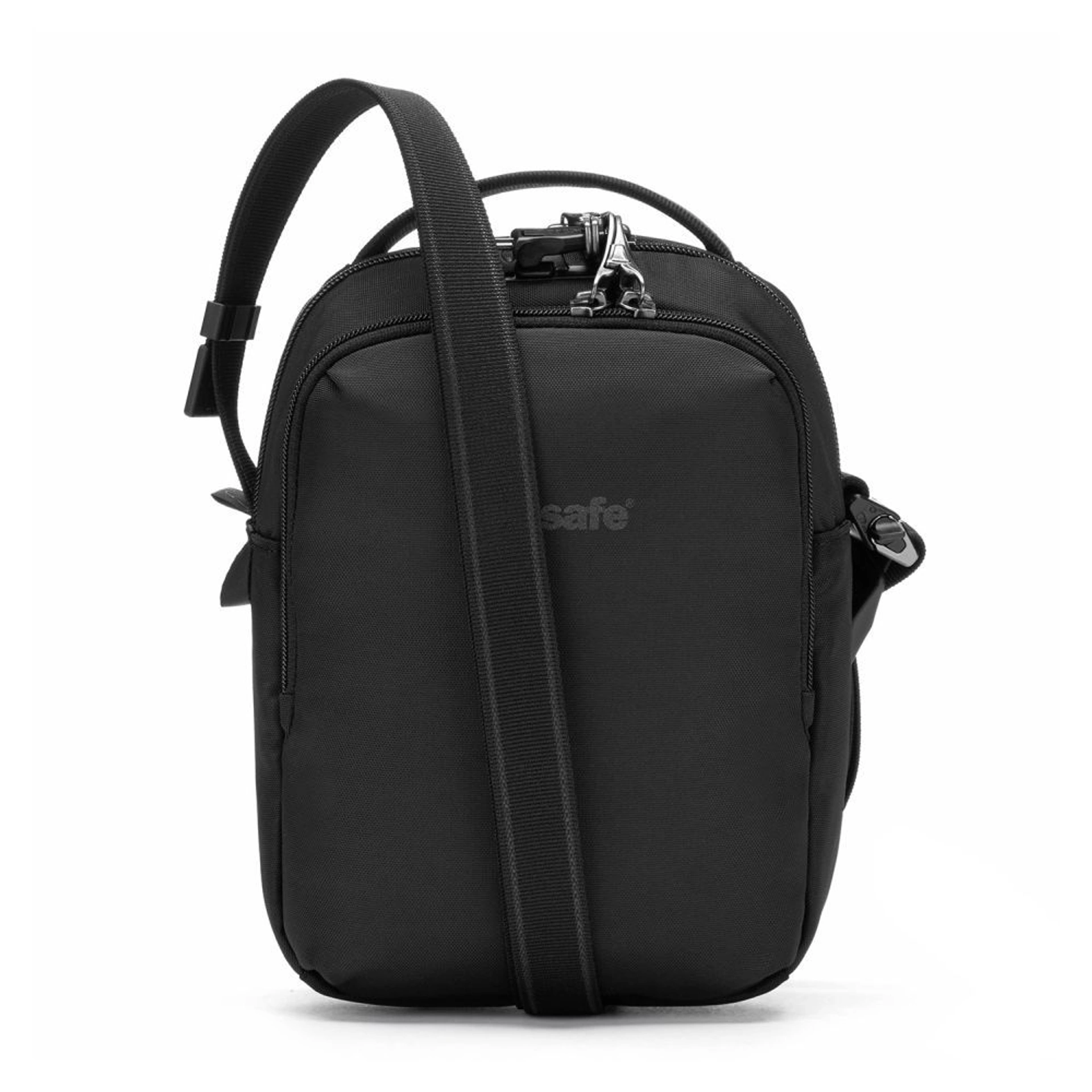 Сумка через плече антизлодій Pacsafe V Companion Crossbody - Чорний