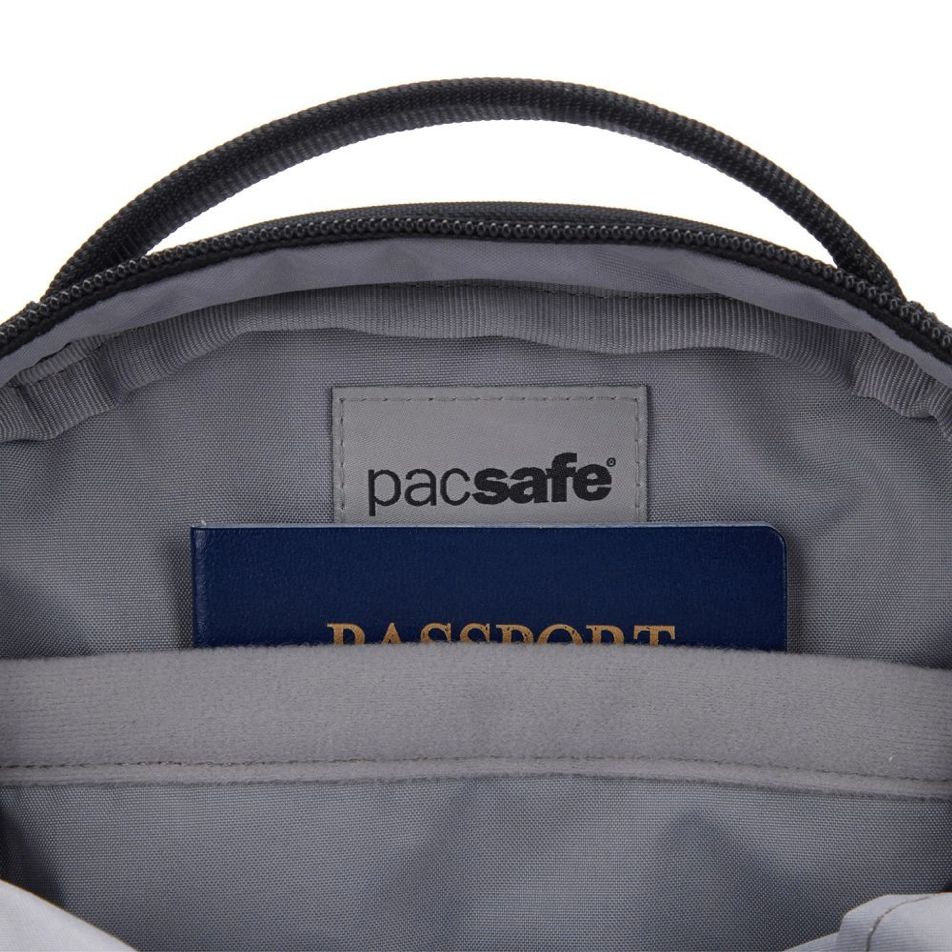 Сумка через плече антизлодій Pacsafe V Companion Crossbody - Чорний
