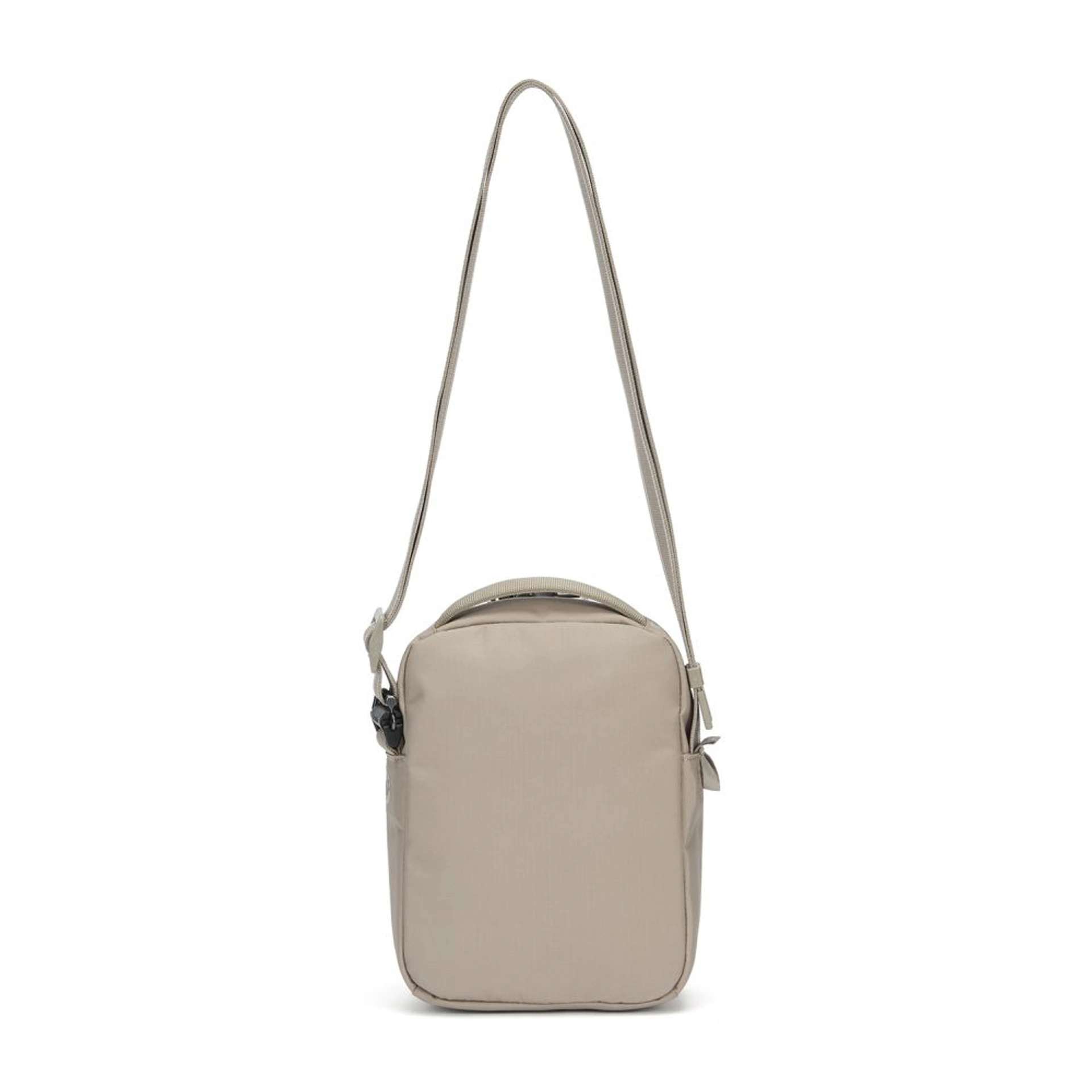 Сумка через плече антизлодій Pacsafe V Companion Crossbody - Бежевий