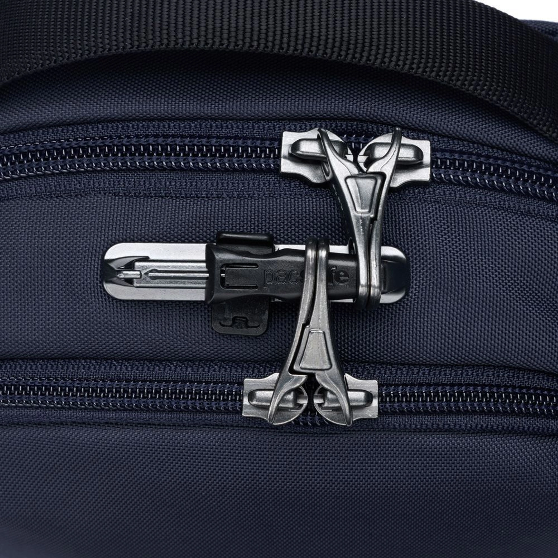 Сумка через плече антизлодій Pacsafe V Companion Crossbody - Темно-синій