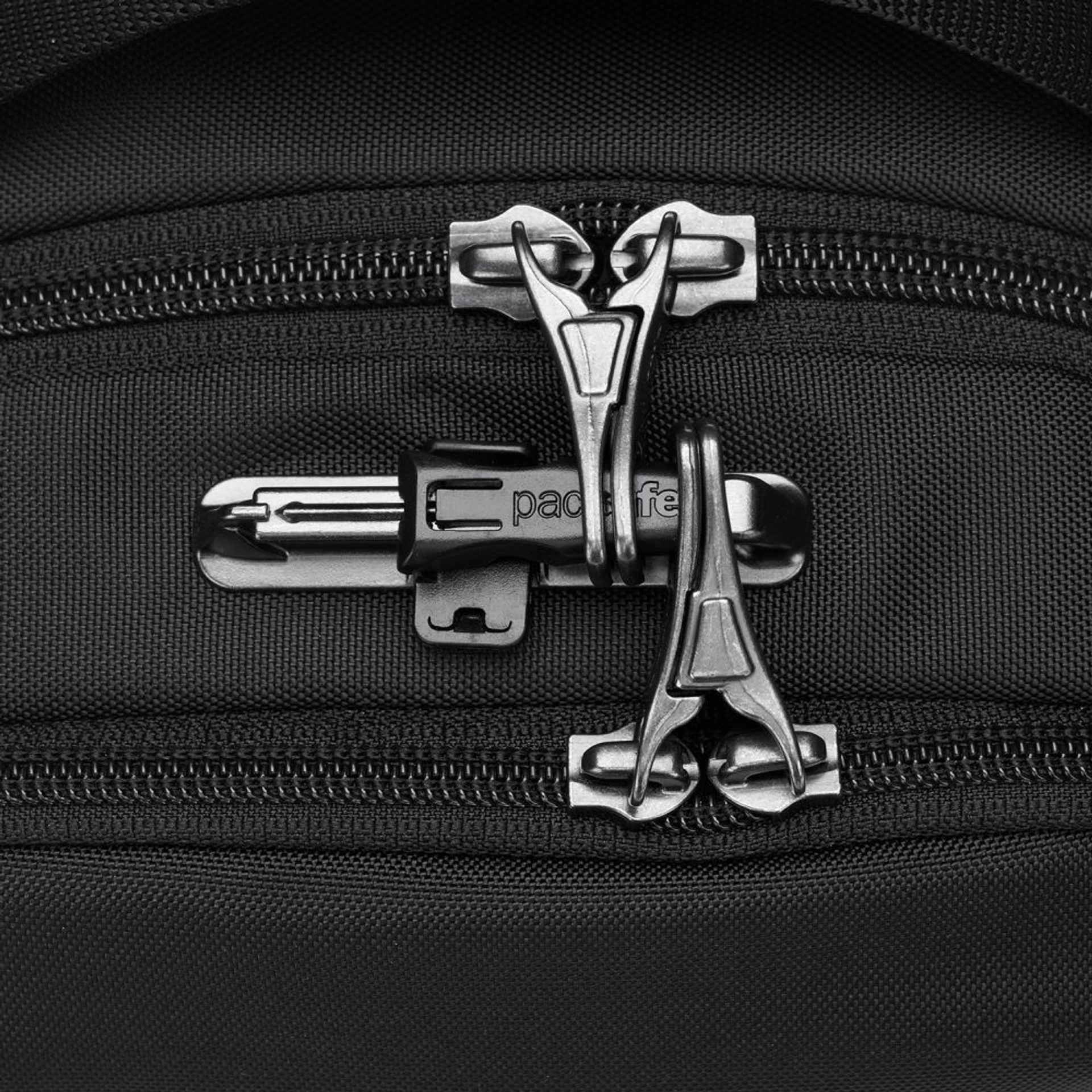 Сумка через плече антизлодій Pacsafe V Tour Crossbody - Чорний