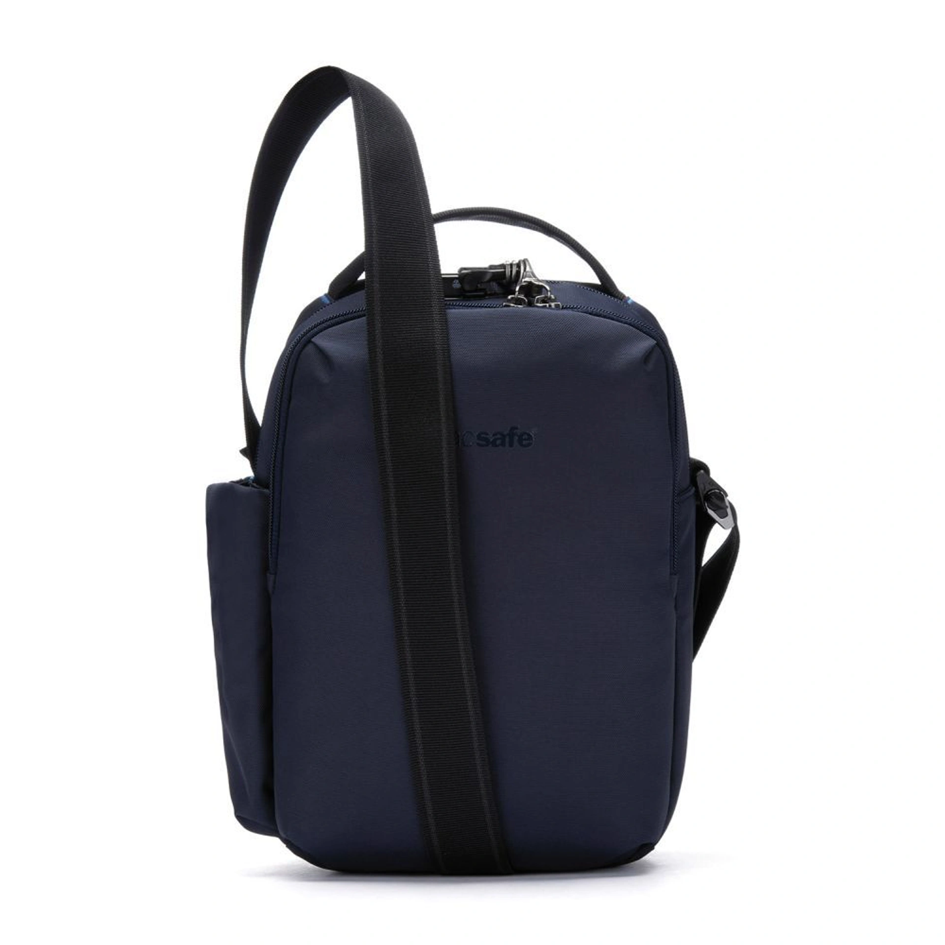Сумка через плече антизлодій Pacsafe V Tour Crossbody - Темно-синій